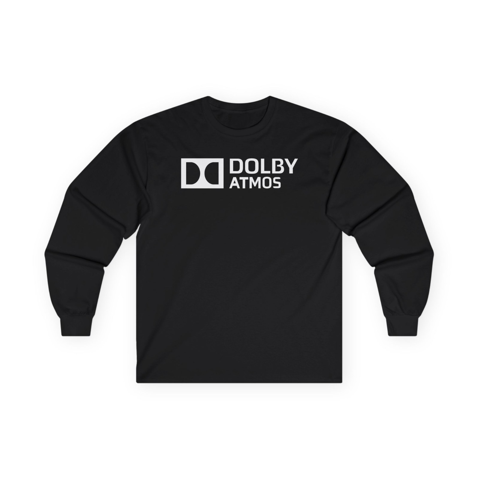 New DOLBY Atmos Logo Men’s Long Sleeve T-Shirt American T-Shirt S-5XL