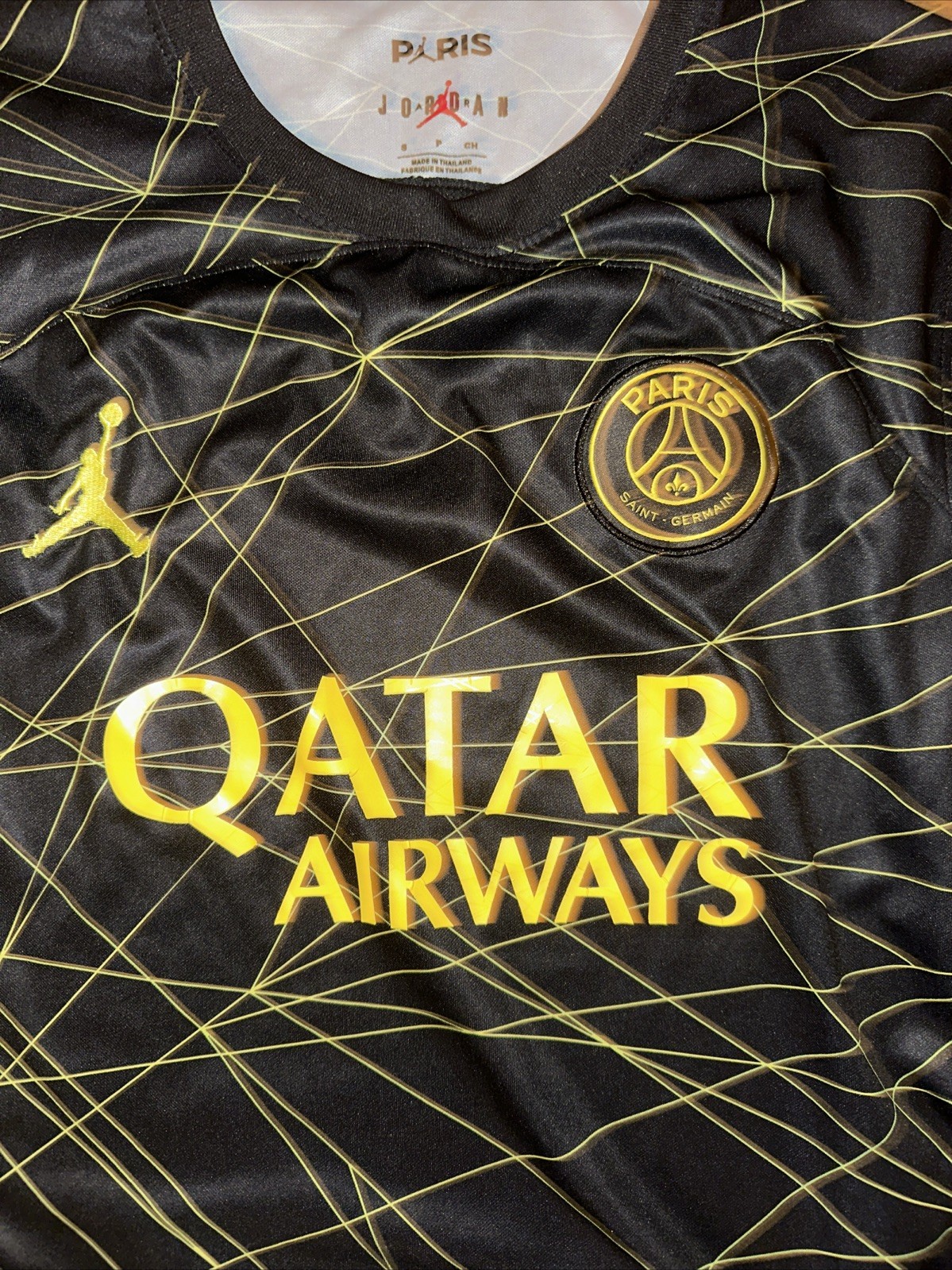 Paris Qatar Airways Jordan Small Tee Shirt 7 MBAPPE