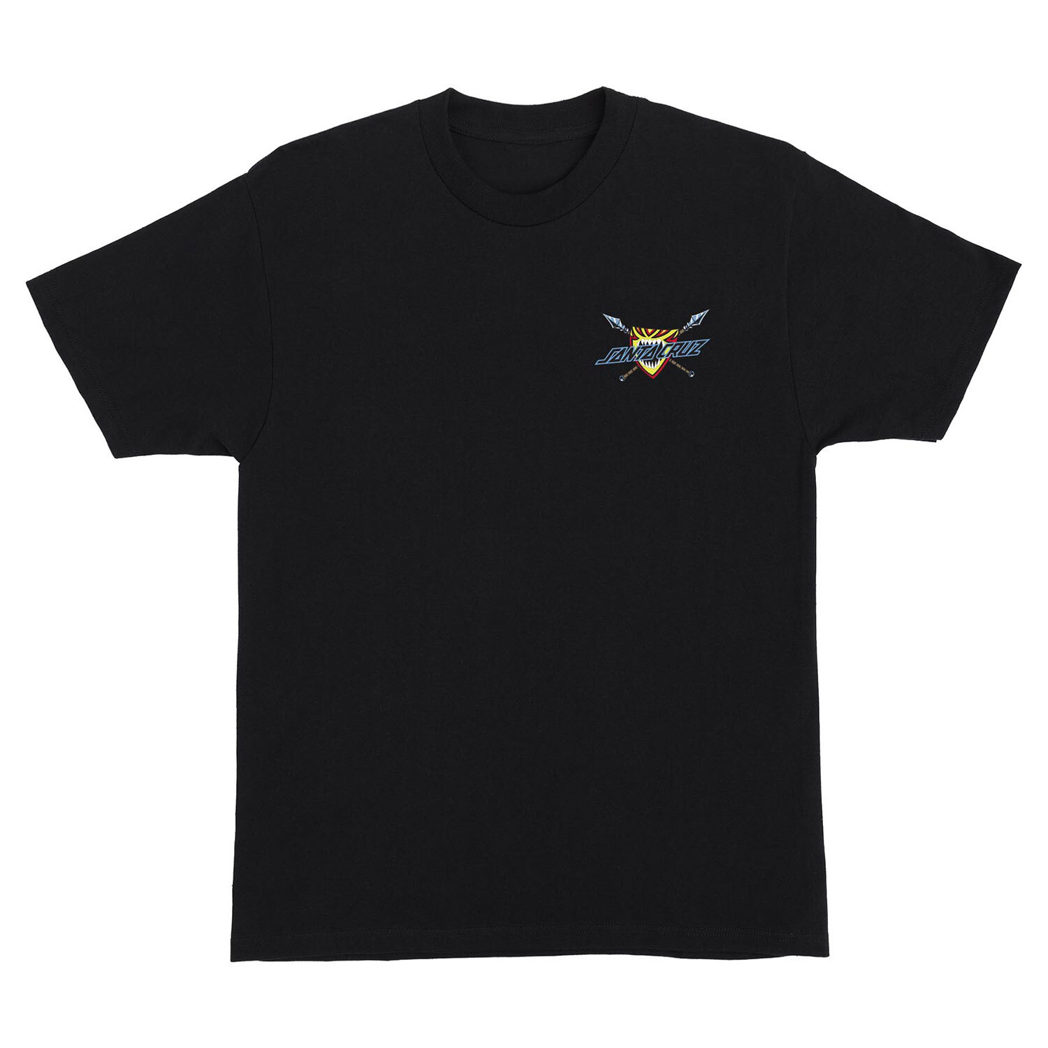 Santa Cruz Skateboards Shirt Salba Screaming Witch Doctor Black