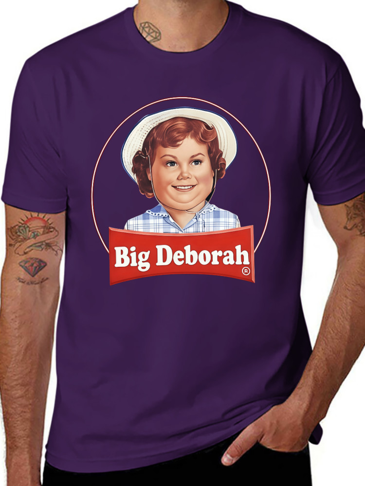 Big Deborah T-Shirt Funny Humor Pun Parody, funny gift! Be the star of the party