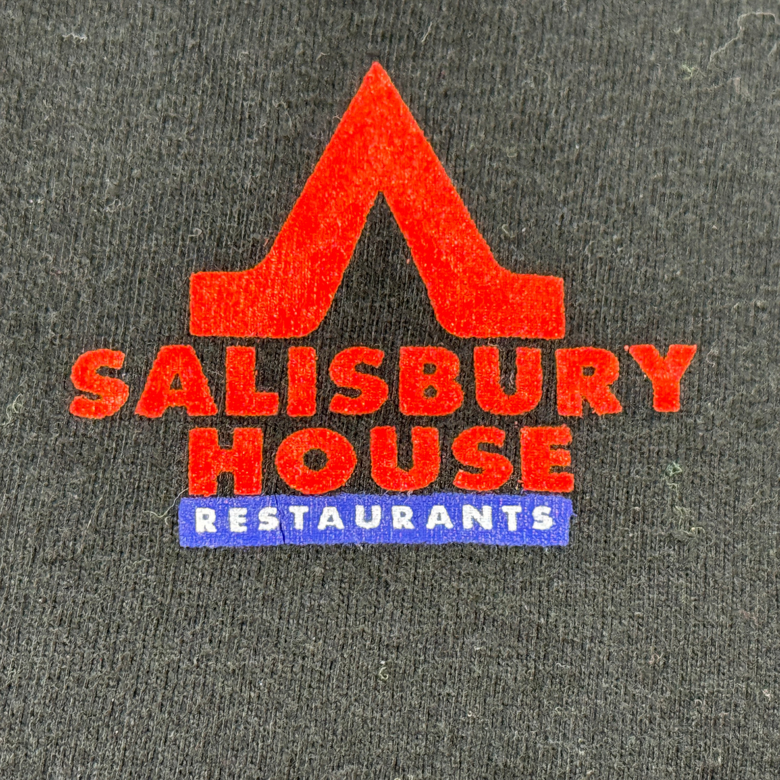 Salisbury House Restaurant T-Shirt XL Sals Winnipeg Fast Food Chain Work Uniform