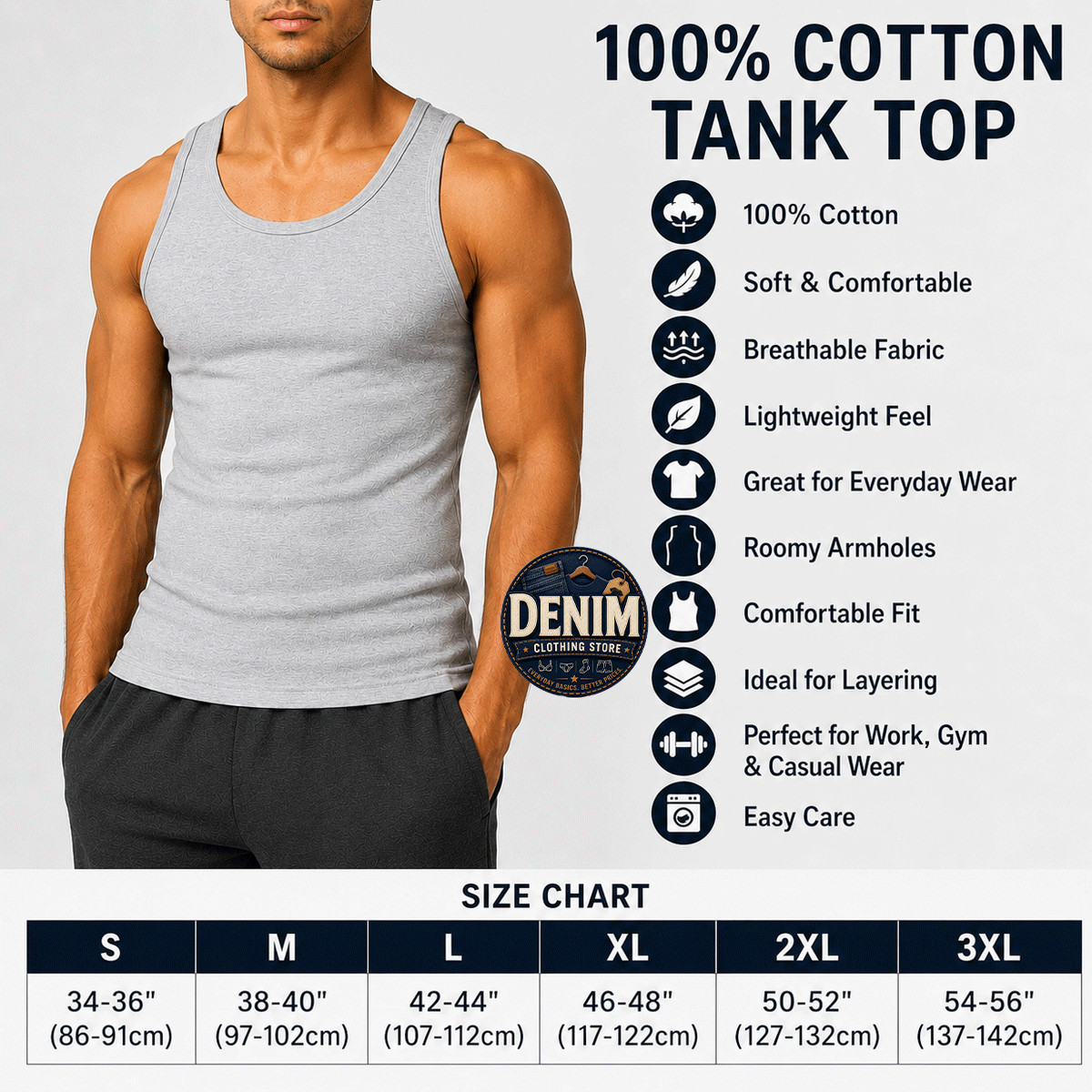 3 6 12 Pack Men Tank Top 100% Cotton A-Shirt Wife Beater Ribbed Undershirt S-3XL