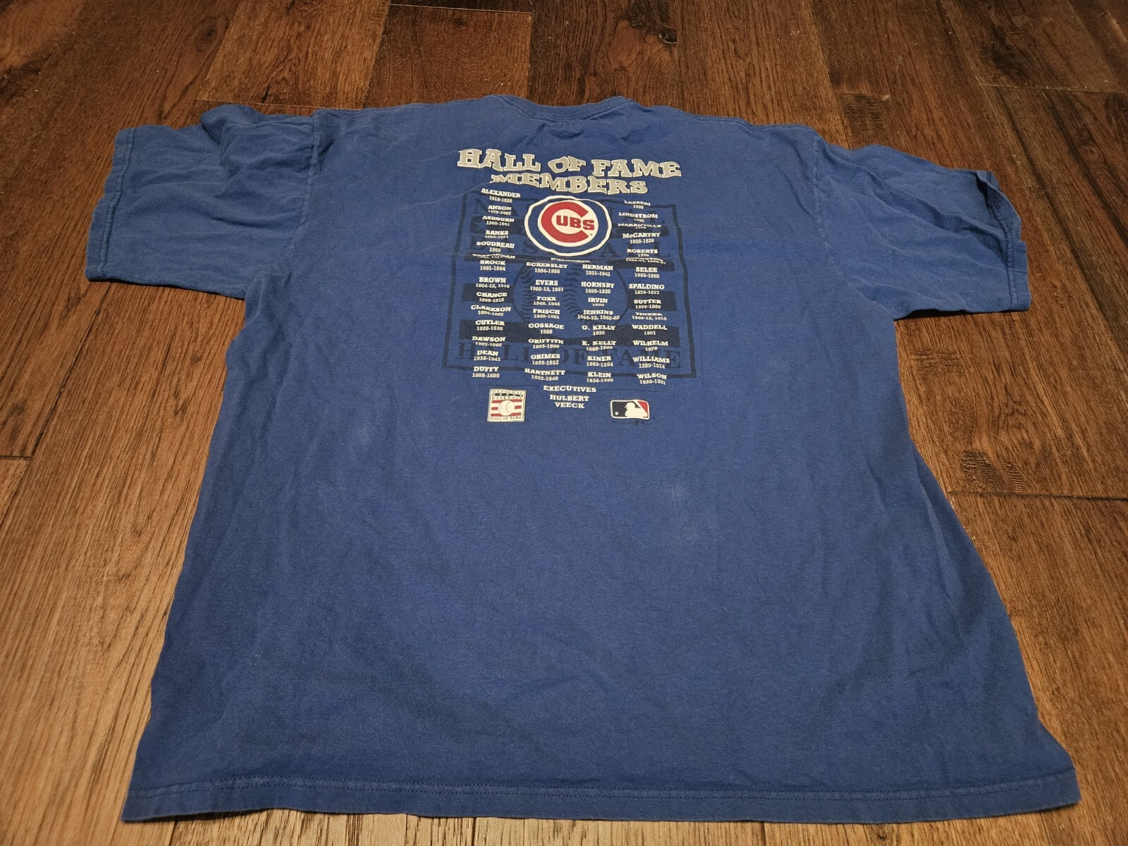 Chicago Cubs MLB USA Baseball Team Hall Of Fame Members Players 2008 T Shirt 2XL