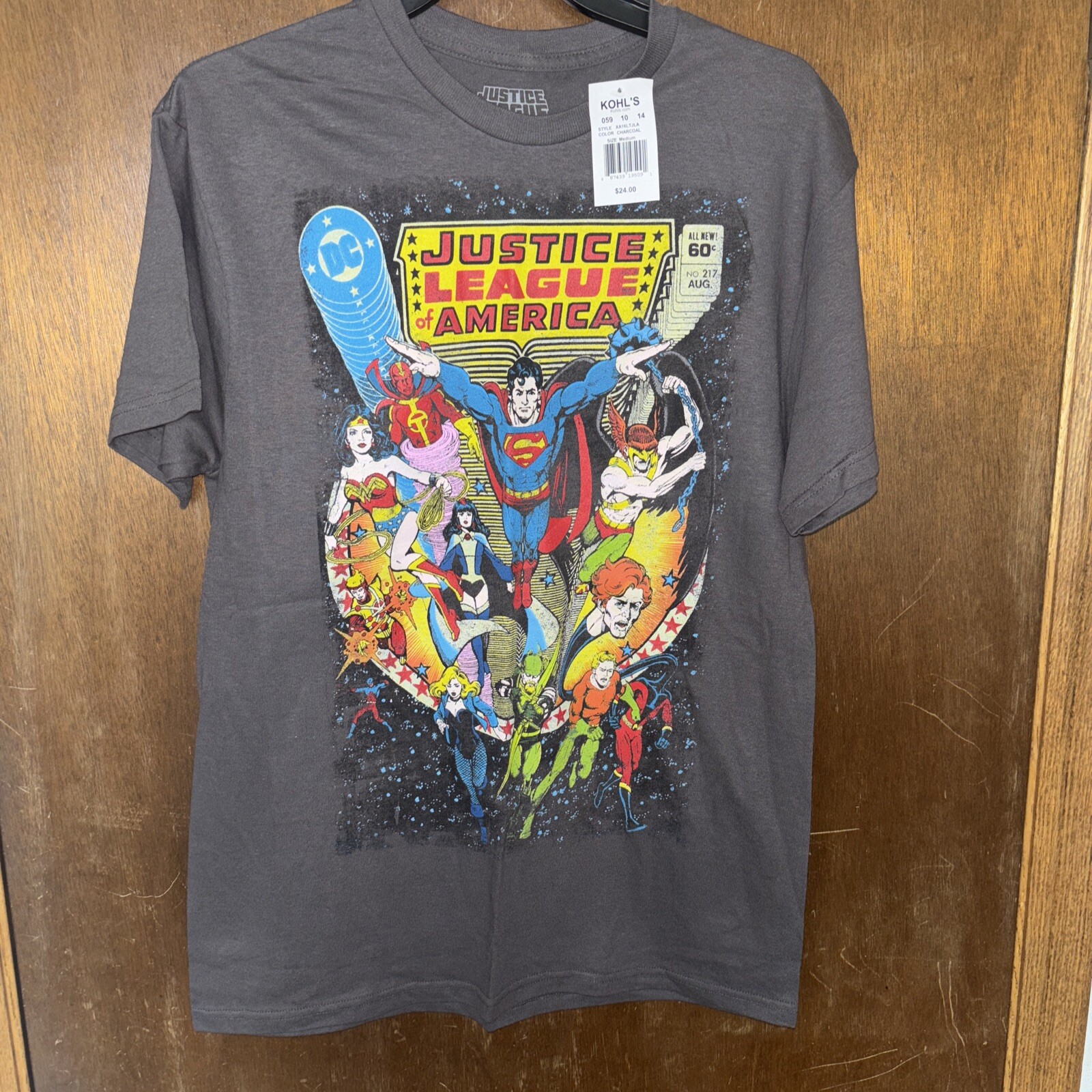Dc Comics Justice League JLU Cast T-shirt Medium