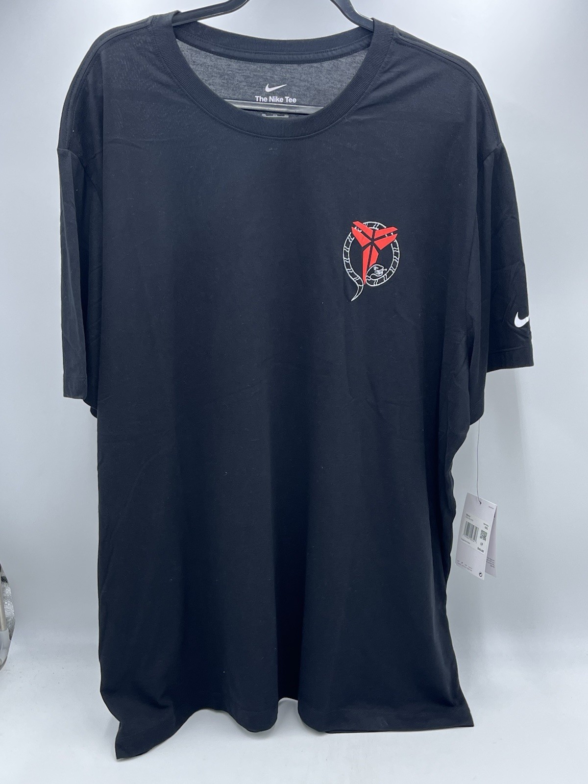 Nike Men’s KOBE Dri-FIT T-Shirt – HV5150 010 – Black / Multi – Size Small
