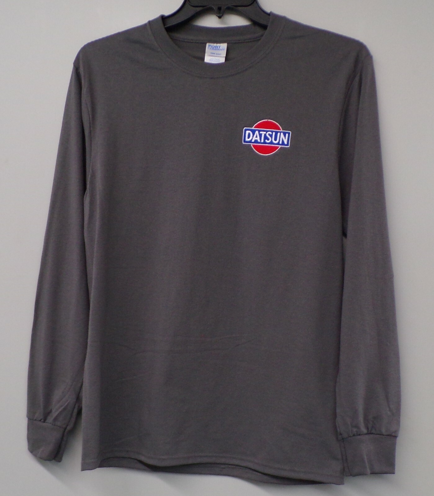 DATSUN Old Logo Embroidered Long Sleeve T-Shirt S-6XL, LT-4XLT Nissan New
