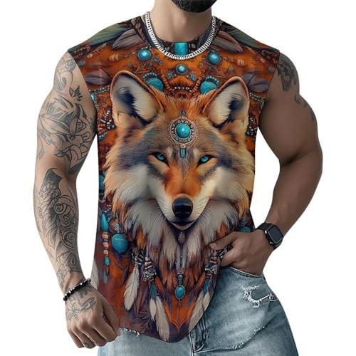 Lightweight Feathered 3D Tank Top