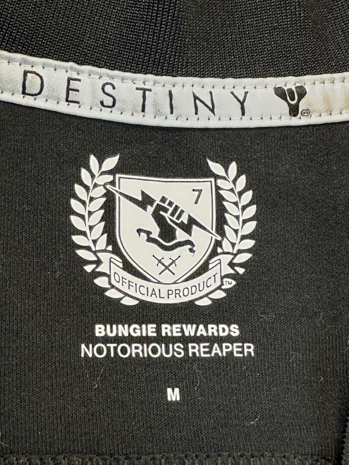 Destiny 2 Bungie Gambit Prime Notorious Invader Reaper Jersey Shirt Medium Green