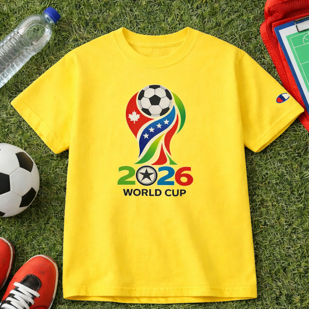 Fifa World Cup 2026 TShirt Soccer Graphic Tee USA Football Fan Customizable