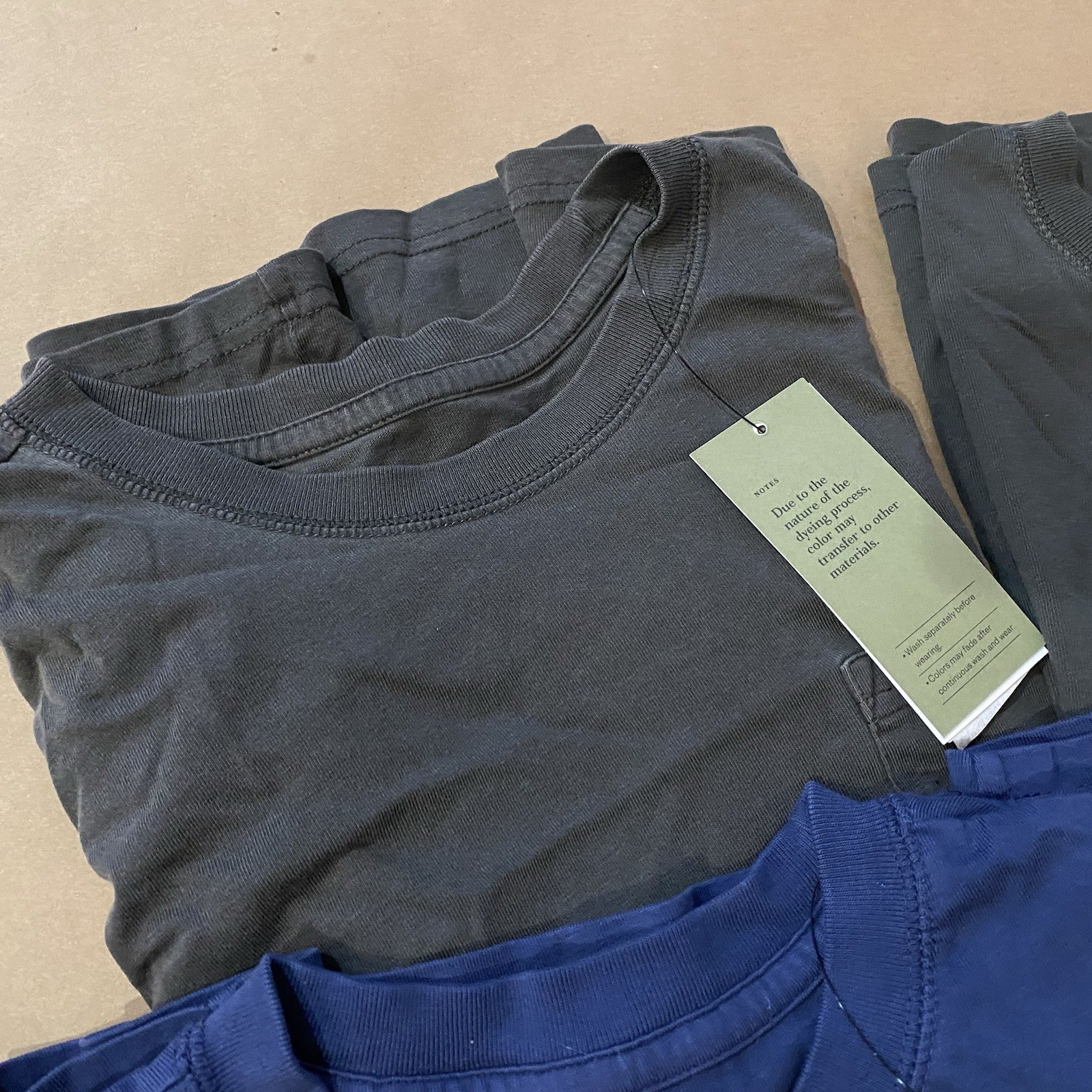 (x4) Goodfellow S Small Short Sleeve Tee Shirt Relaxed Fit Pocket Crew Neck Men