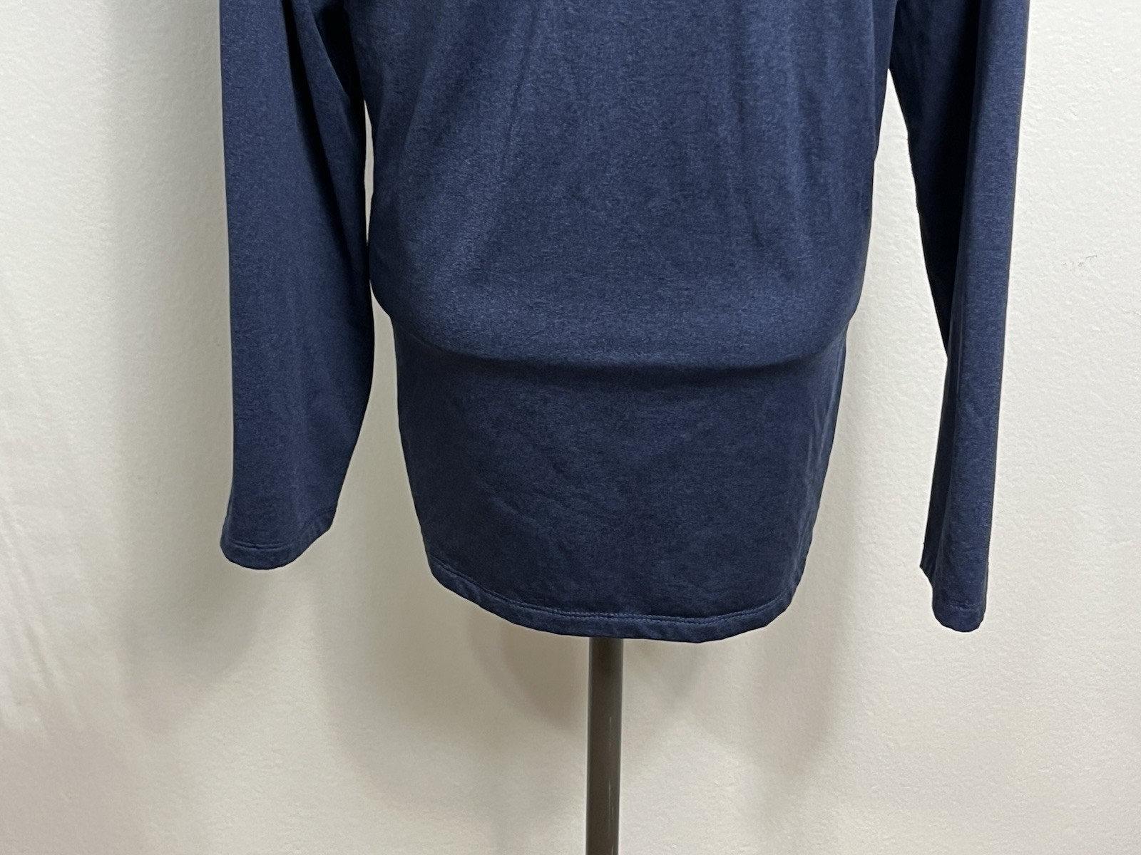 Spyder Active Pullover Shirt Men XL Blue Long Sleeve SPM100U