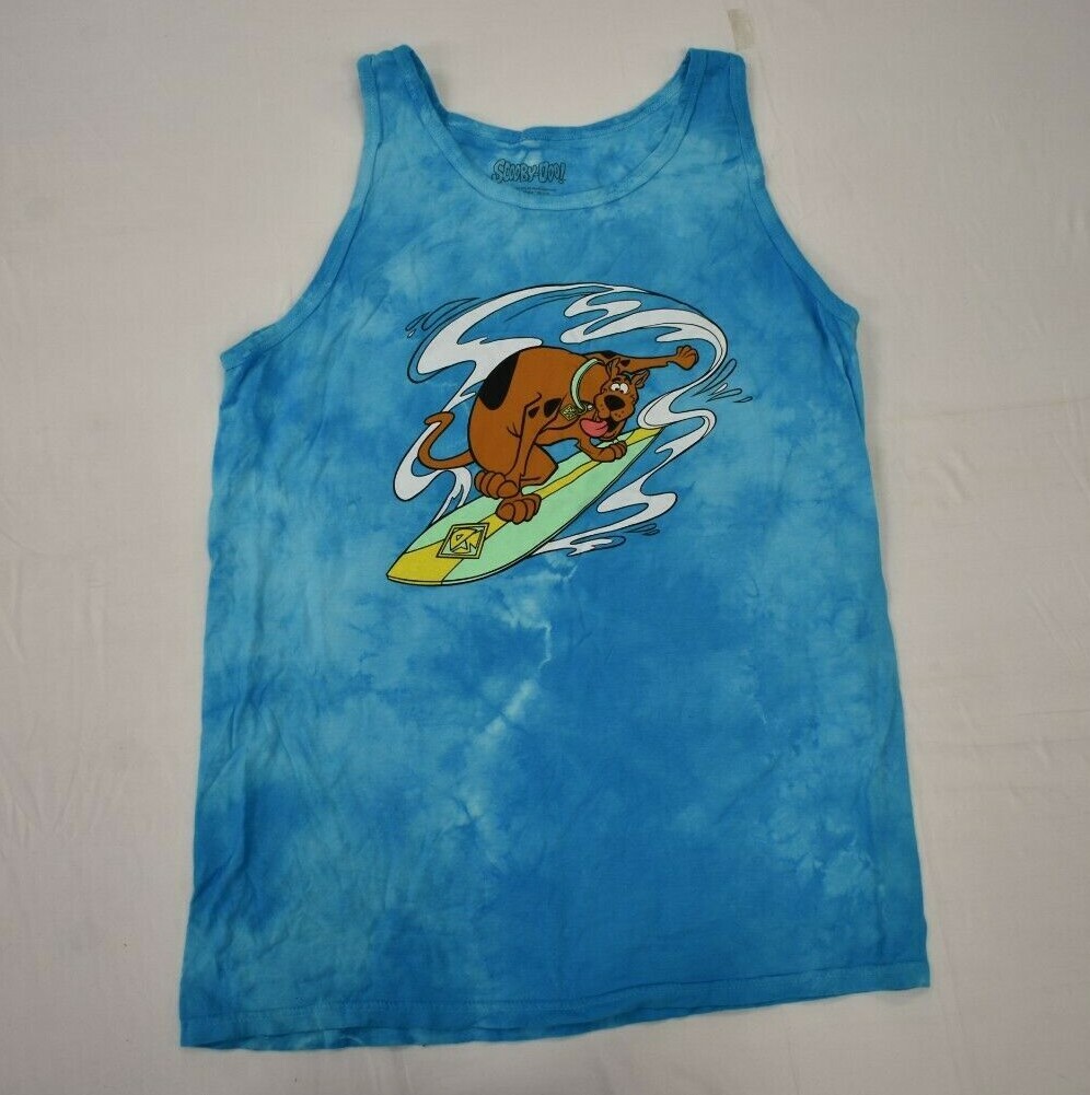 Scooby Doo Mens Scooby Surfing Tank Shirt New S, M, L, XL, 2XL
