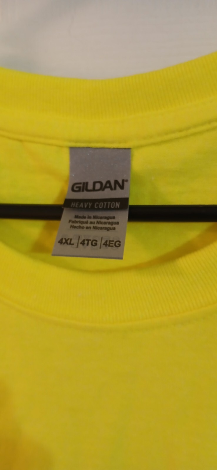 Gildan Mens Heavy Cotton Solid Short Sleeve Casual Blank T-Shirt 4X Free Ship