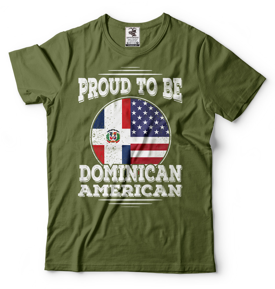 Dominican American T-shirt Dominican Republic national Day Independence day Tee