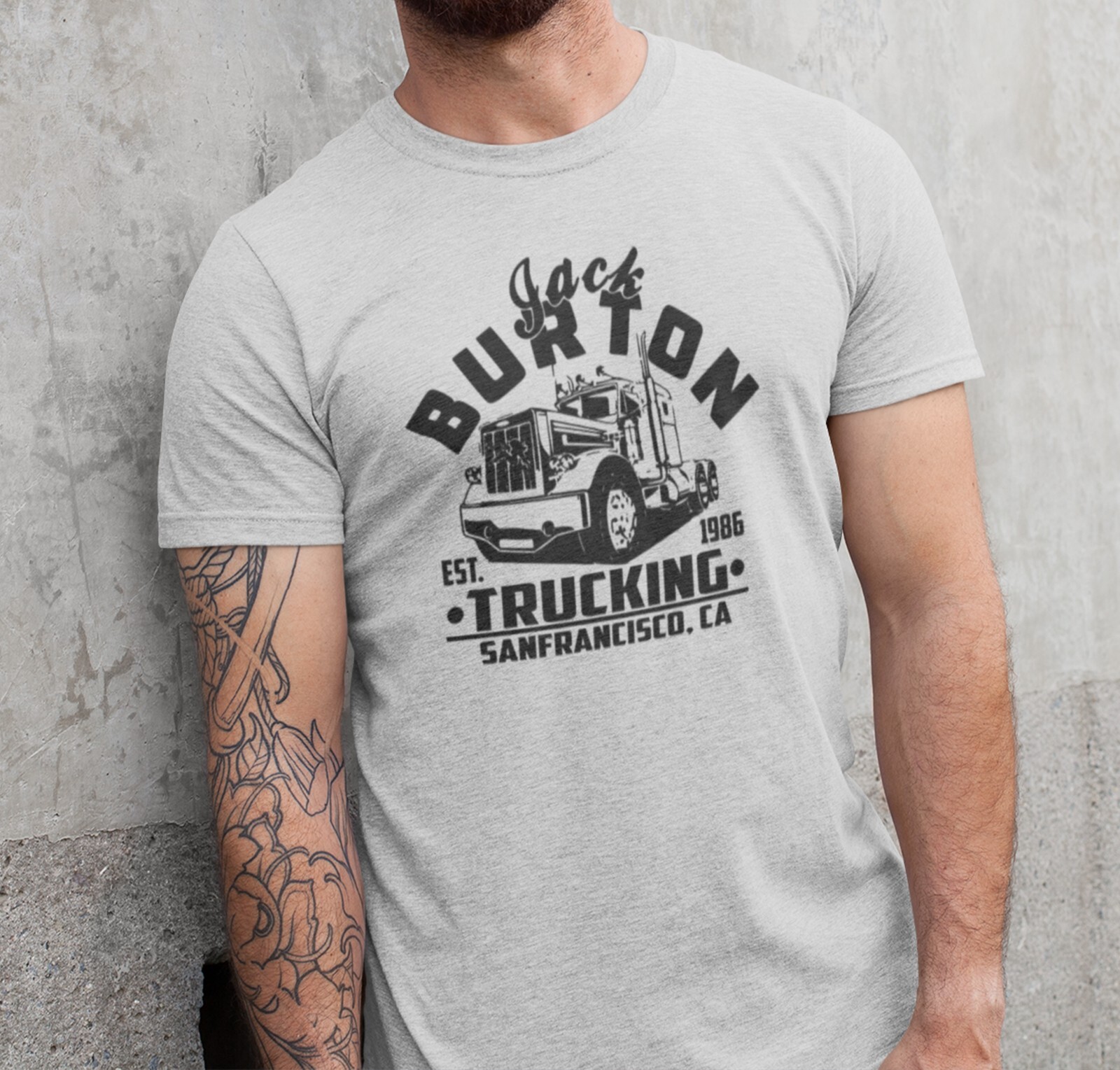 Jack Burton T-Shirt, Big Trouble In Little China Shirt, Hauling Ass Shirt