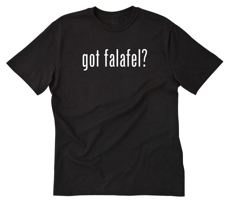 Got Falafel? T-shirt Funny Middle Eastern Food Mens Cotton Tee Shirt