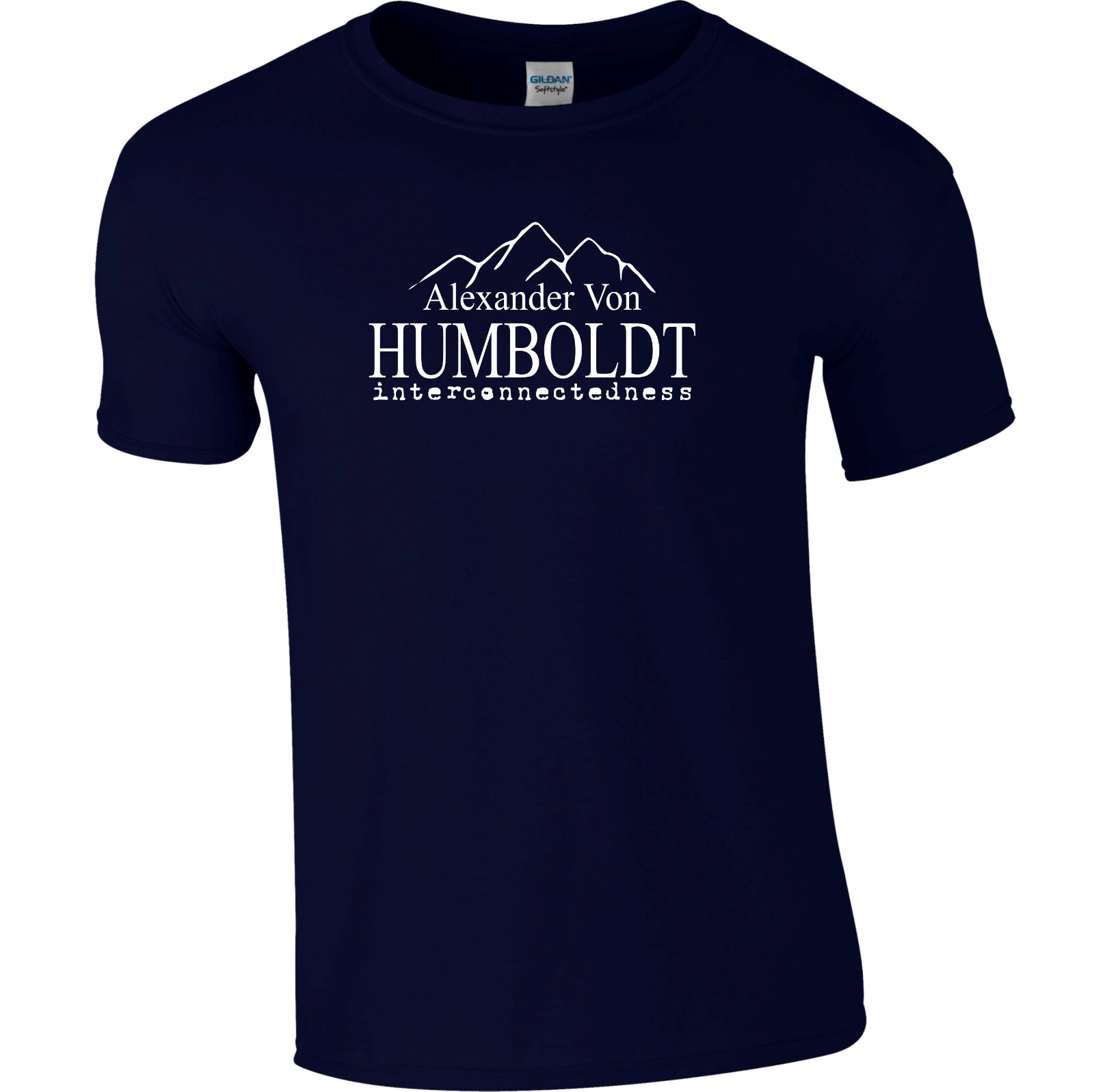 Alexander Von Humboldt T-Shirt – ‘Interconnectedness’, Environment, S-XXL
