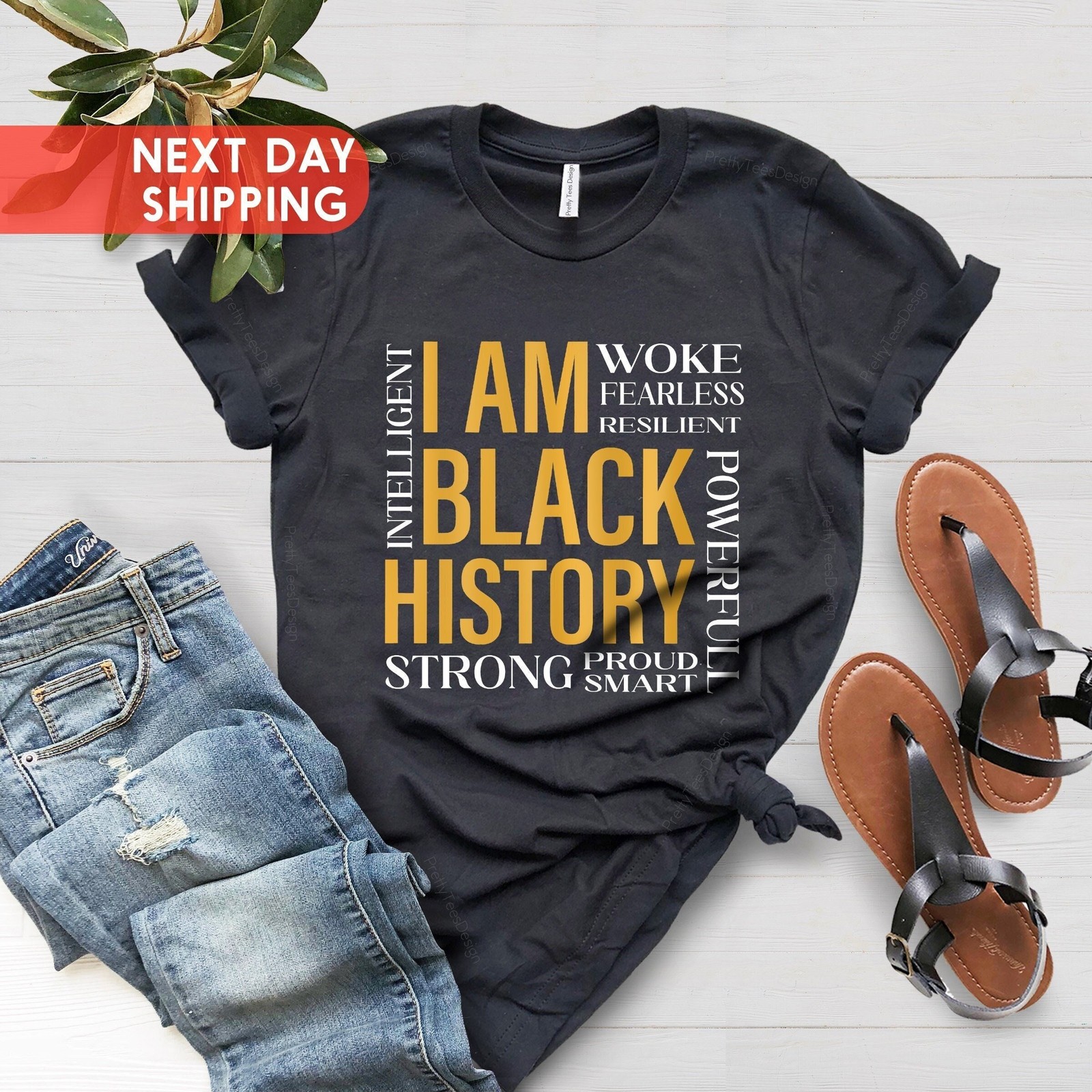 I am Black History Shirt Black History Month Shirt Black Lives Shirt Black Histo