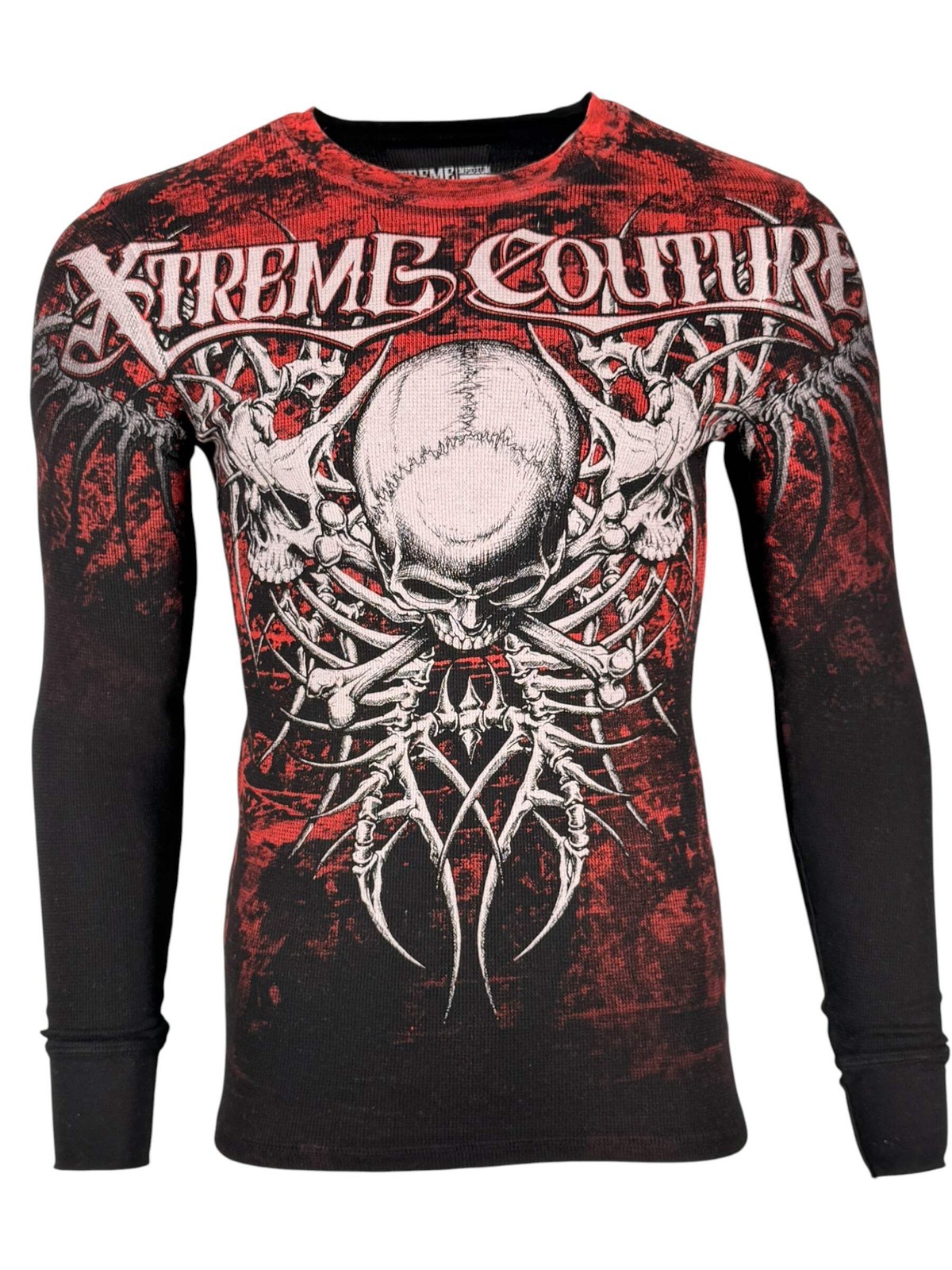 Xtreme Couture by Affliction Men’s Thermal T-shirt Bare Bone