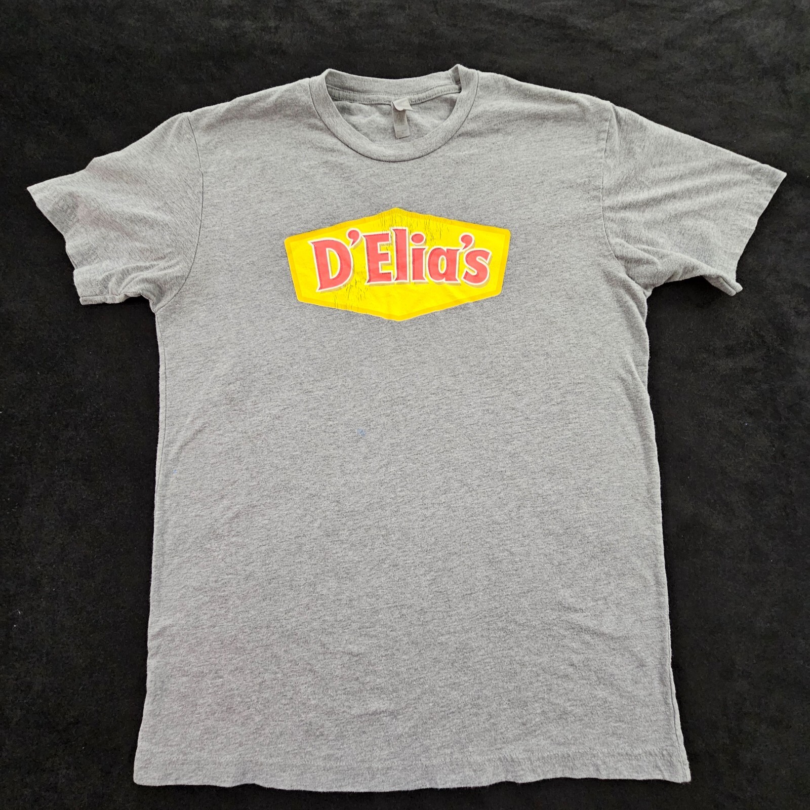 D’Elia’s Chris D’Elia Gray Short Sleeve Cotton Blend T-Shirt Men’s M