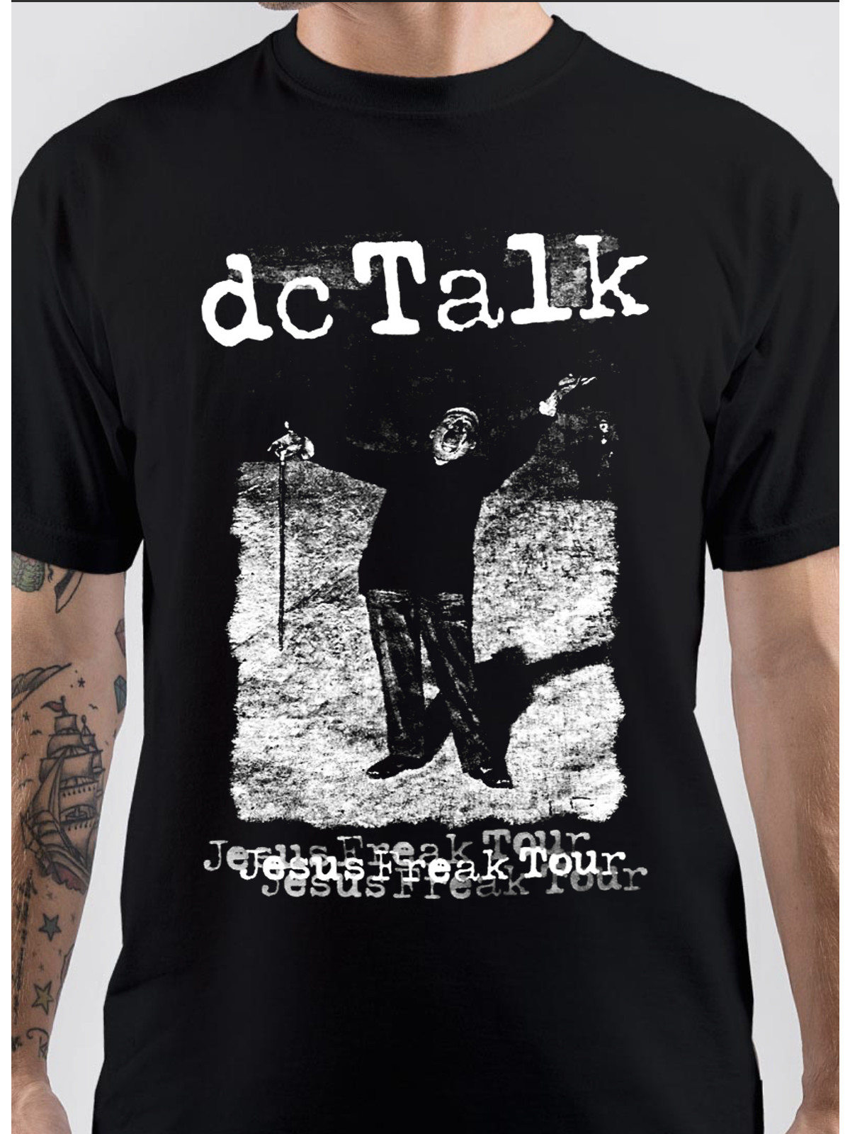 NEW DC Talk Band Classic Black All Size Unisex Gift Fan t-Shirt KK51