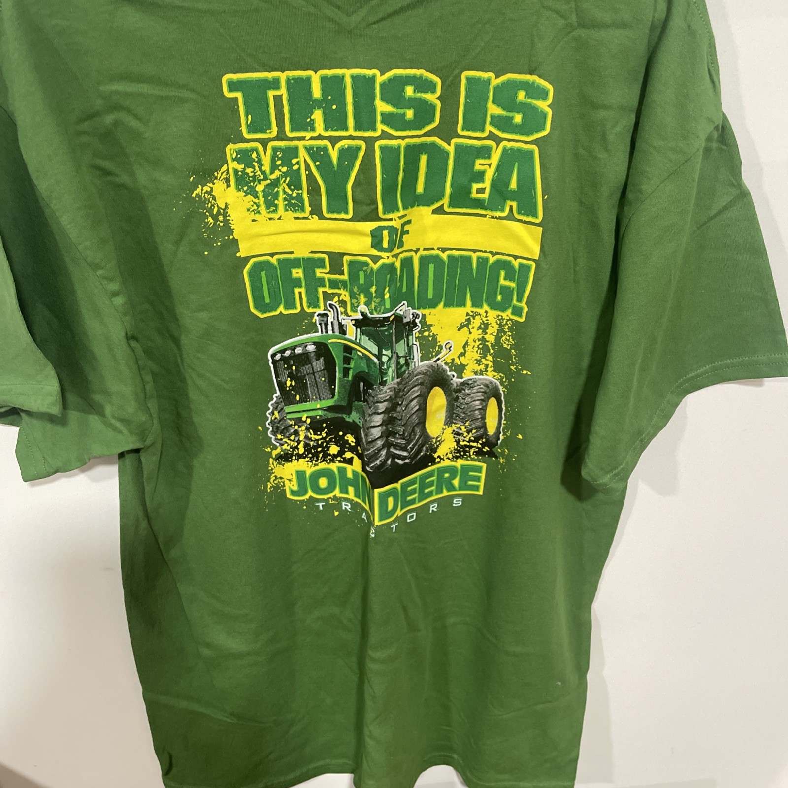 John Deere This Is My Idea of Off Roading T-Shirt Size L