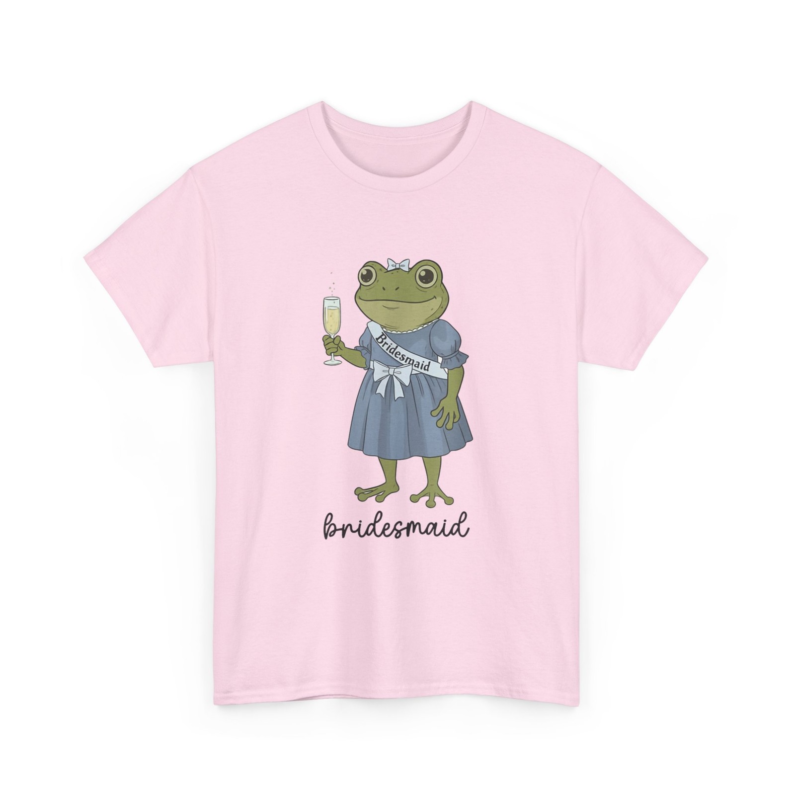 Bridal Frog Party Bridesmaids T-Shirt, MOG & Mob Wedding Funny T-Shirt
