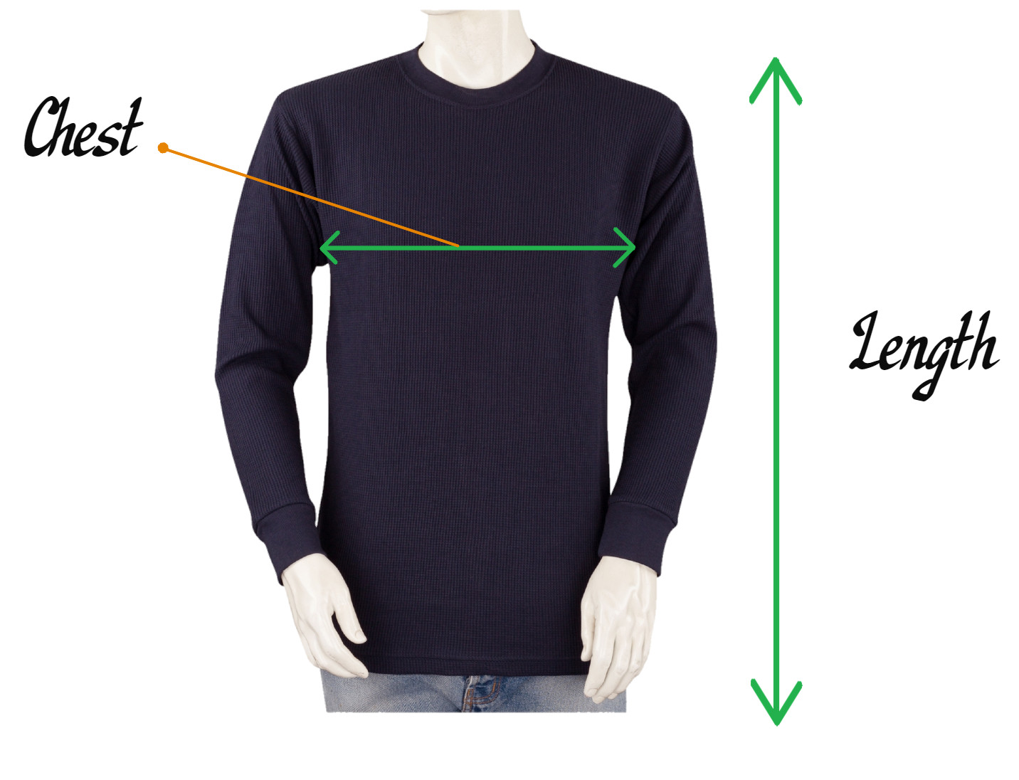 Styllion Big and Tall – Mens THERMAL Hoodie (3XLT-5XLT)
