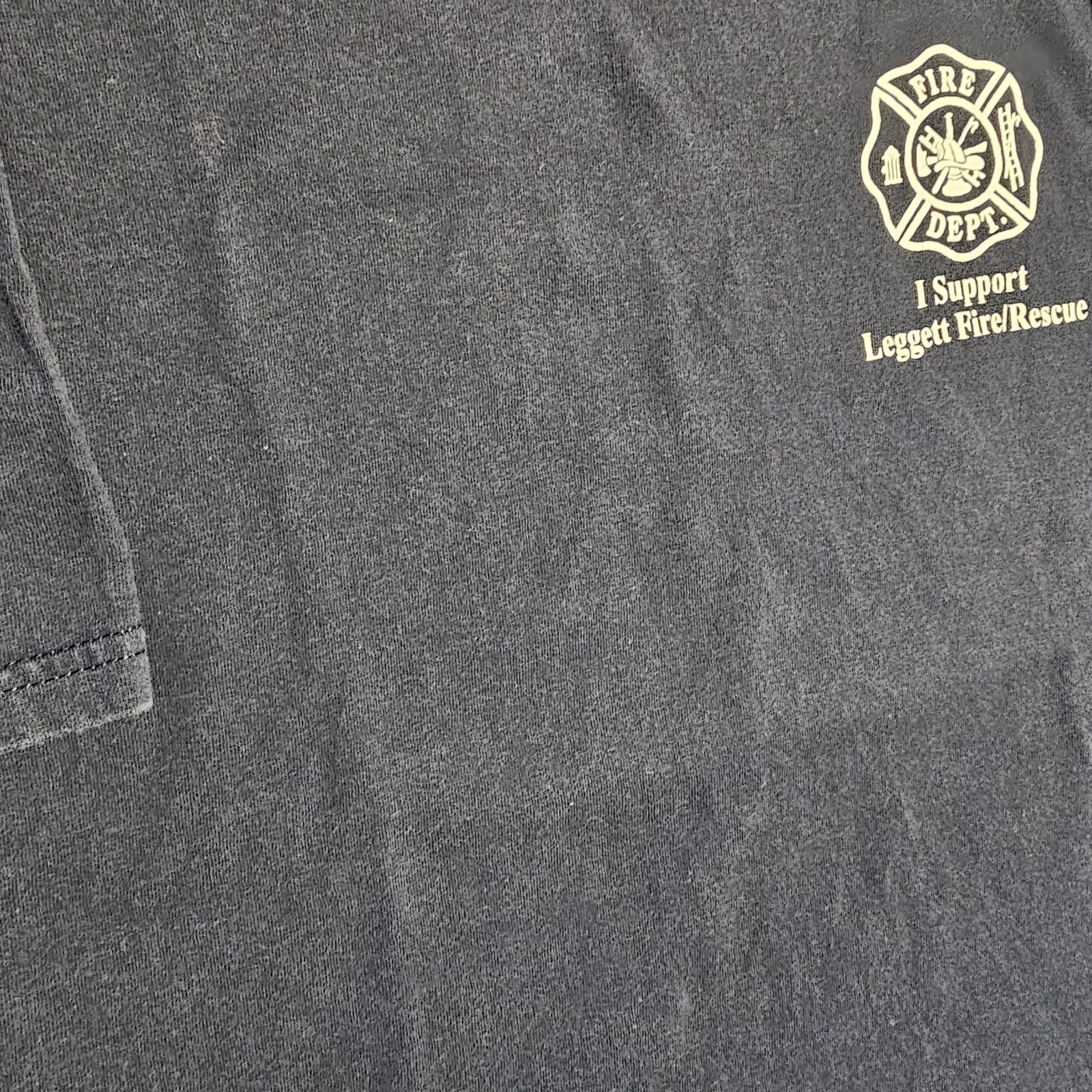 Vintage Y2k Firefighter First In Last Out T-shirt Mens L Grunge Cali Skate 2005
