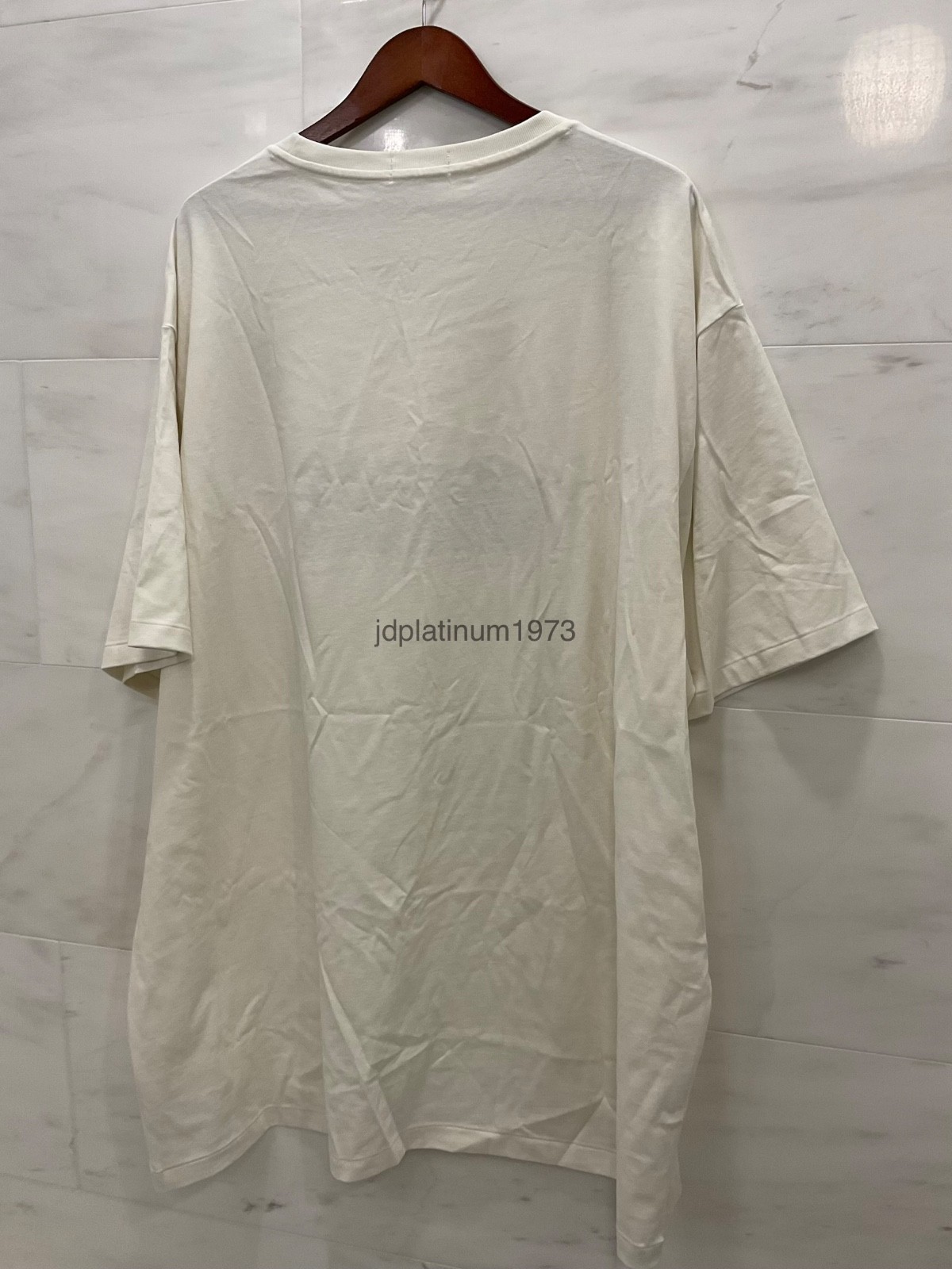 Polo Ralph Lauren Big & Tall Ivory PALM TREE CABIN LOGO Short Sleeve T Shirt