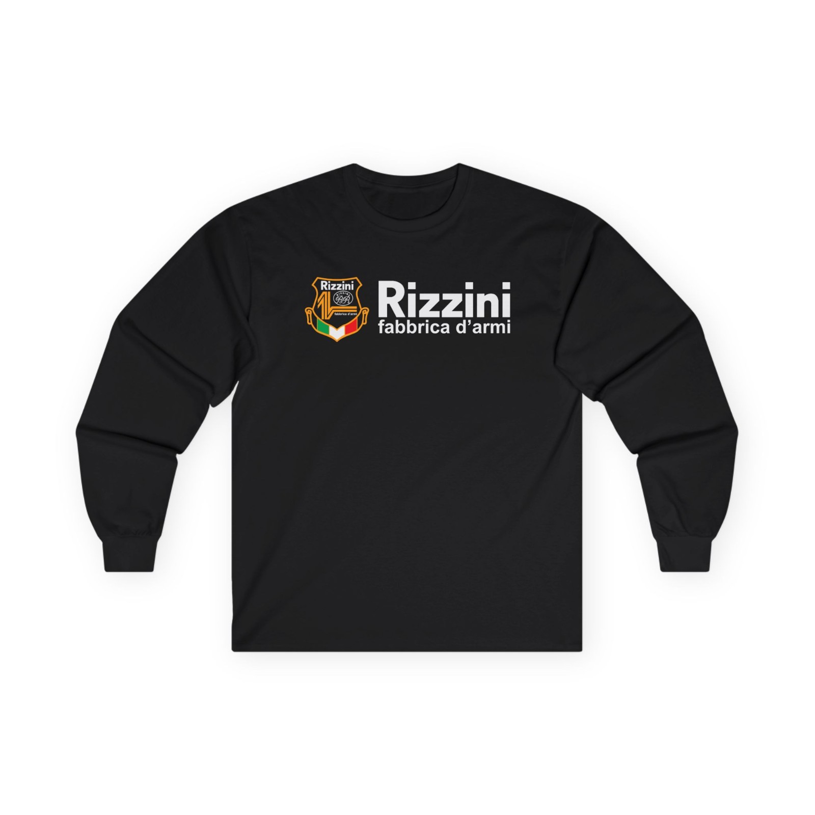 Rizzini Shootguns Fabrica d’armi Men’s Long Sleeve T-Shirt American Size T-Shirt