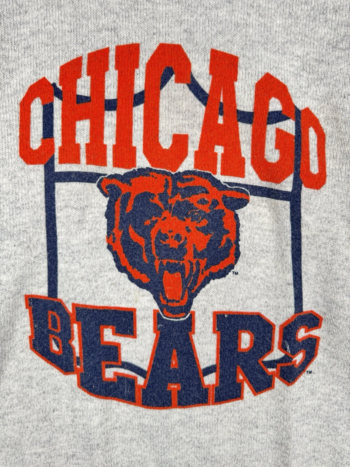 + Vintage 90s CHICAGO BEARS Logo Striped Sweater Knit – GARAN – Large – Acrylic