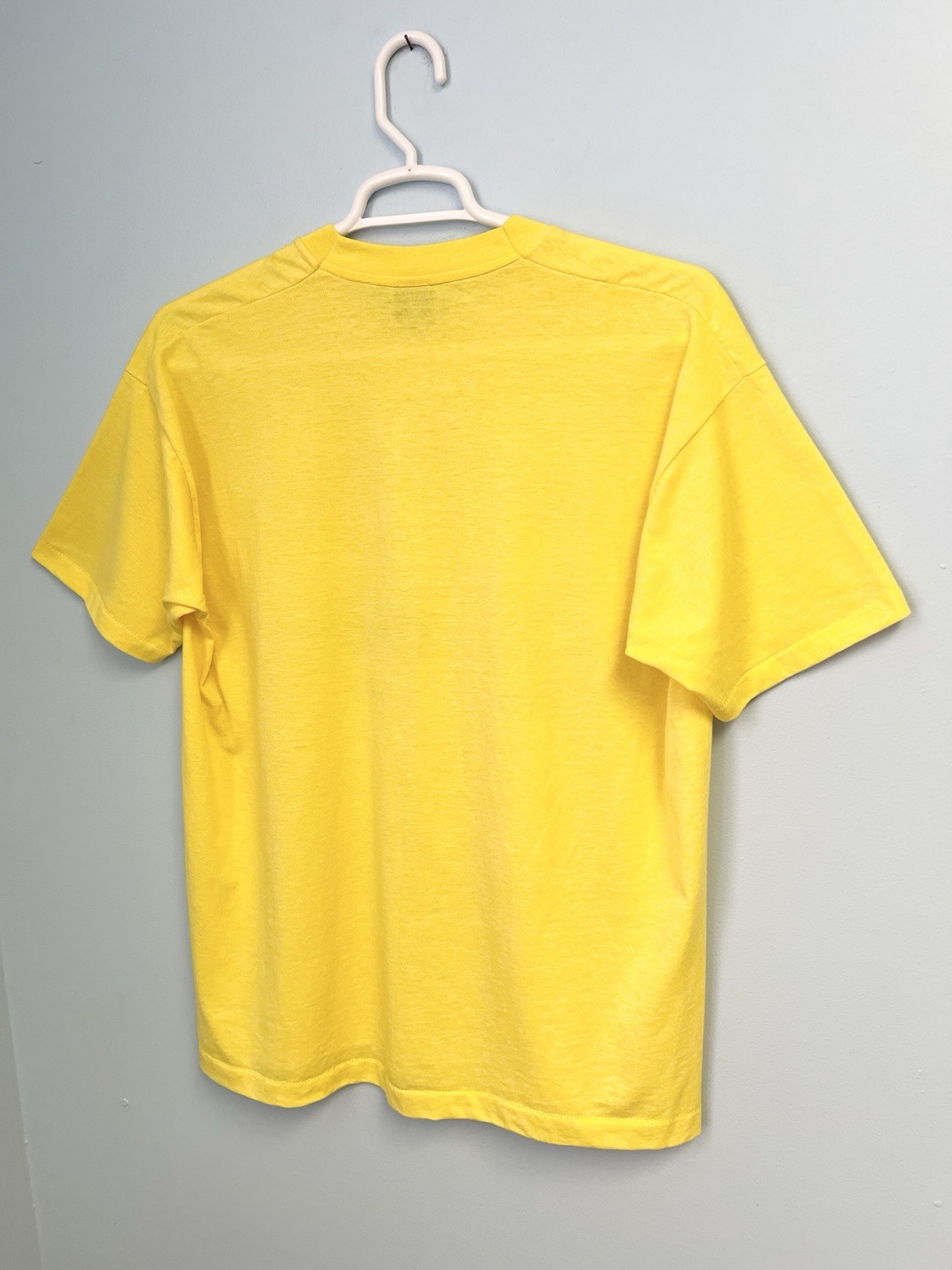 Vintage 90s Rodeo T-Shirt Yellow XL Fruit of the Loom Best USA Made Bull