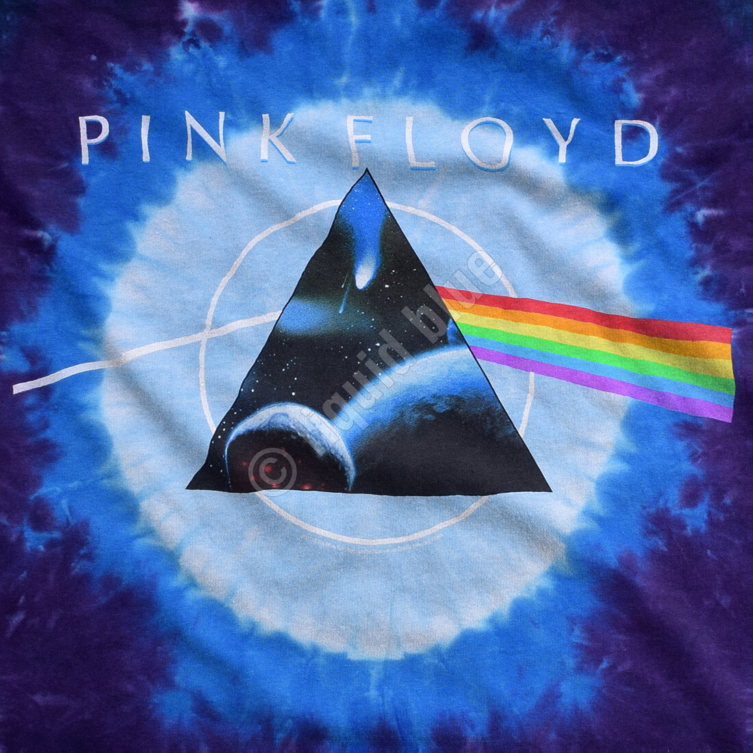 PINK FLOYD-DARK SIDE GALAXY-2 Sdd TIE DYE T-SHIRT XS-S-M-L-XL-XXL Water,Gilmour