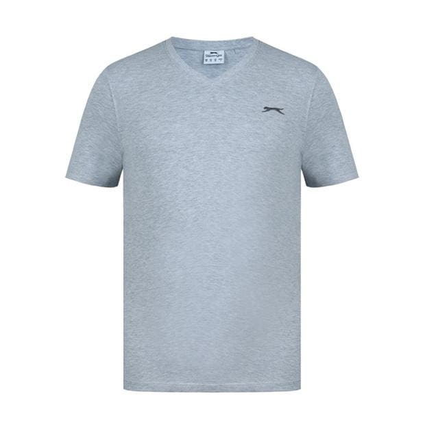 Men’s Slazenger Cotton V Neck T Shirt XS S M L XL XXL 3XL 4XL ASS COLOURS BNWT