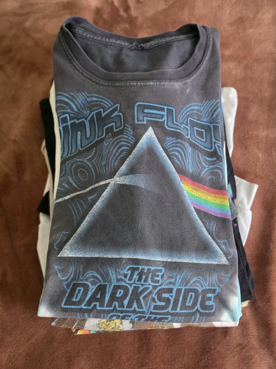 LOT OF 12 RANDOM ROCK RAP METAL BAND T-SHIRTS SZ L
