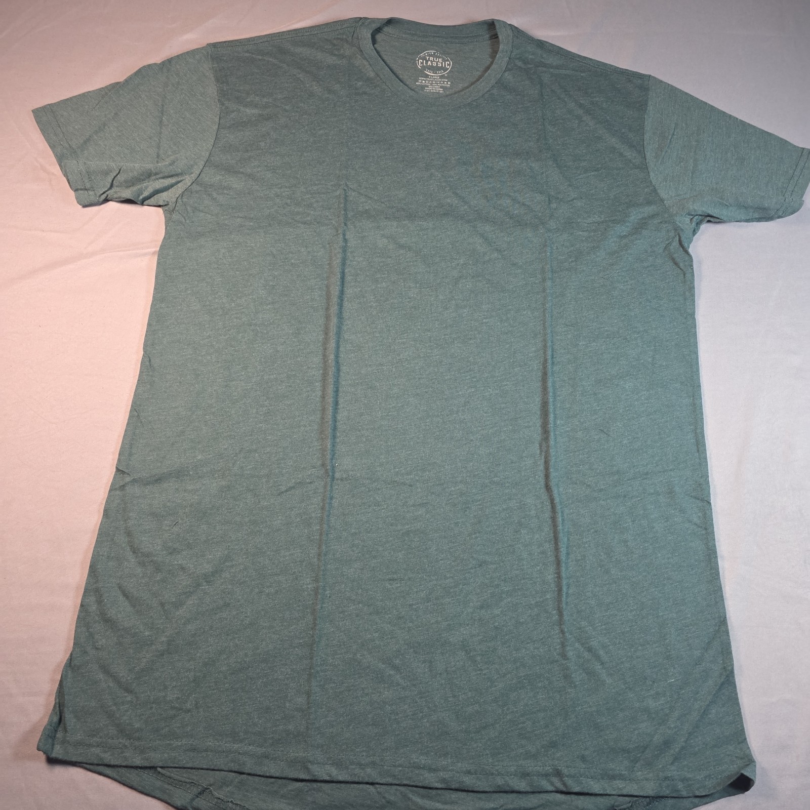 True Classic Crew Neck (2 pack) extra large XL heather green & heather burgundy