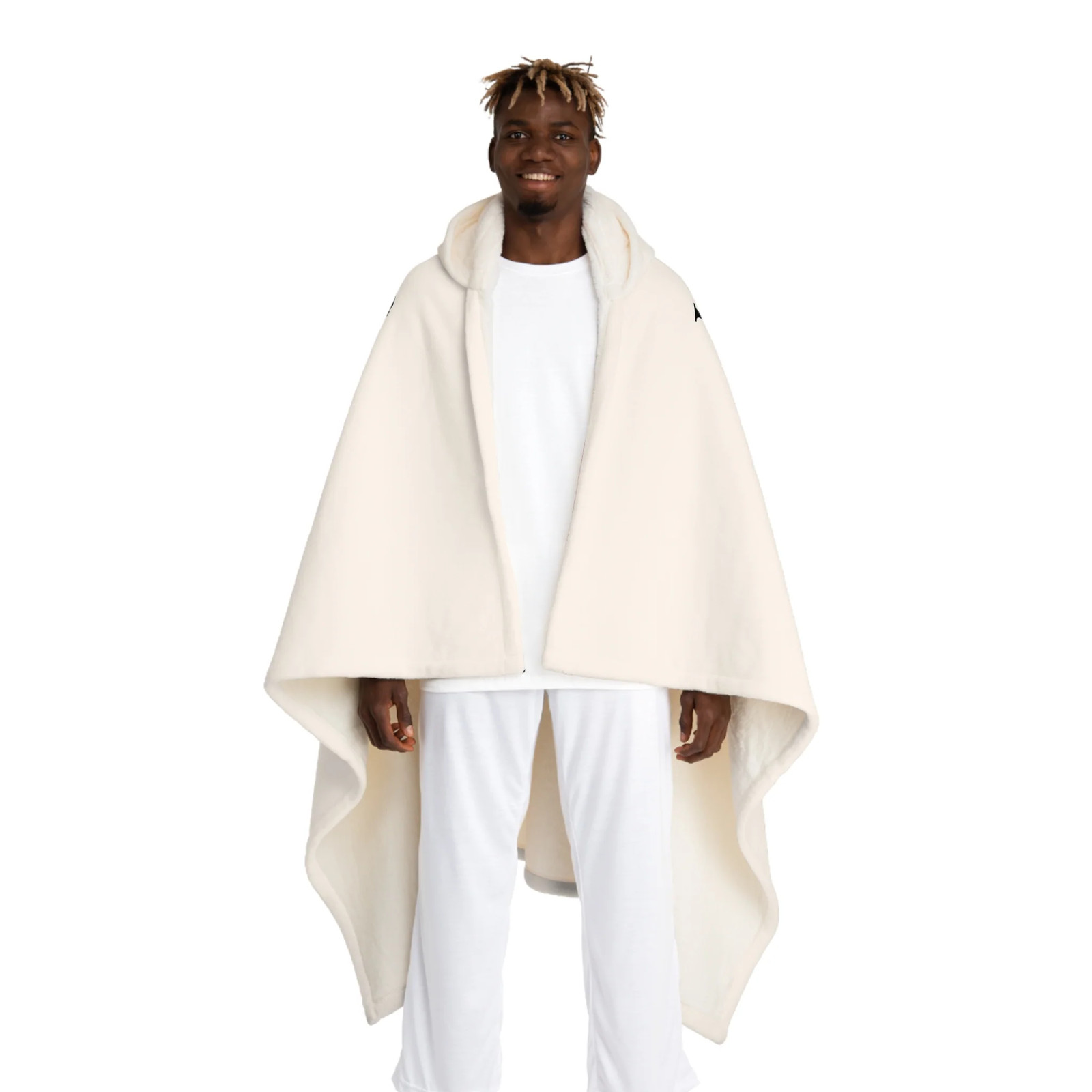 I Only Have Eyes on You My Love Hooded Sherpa Fleece Blanket