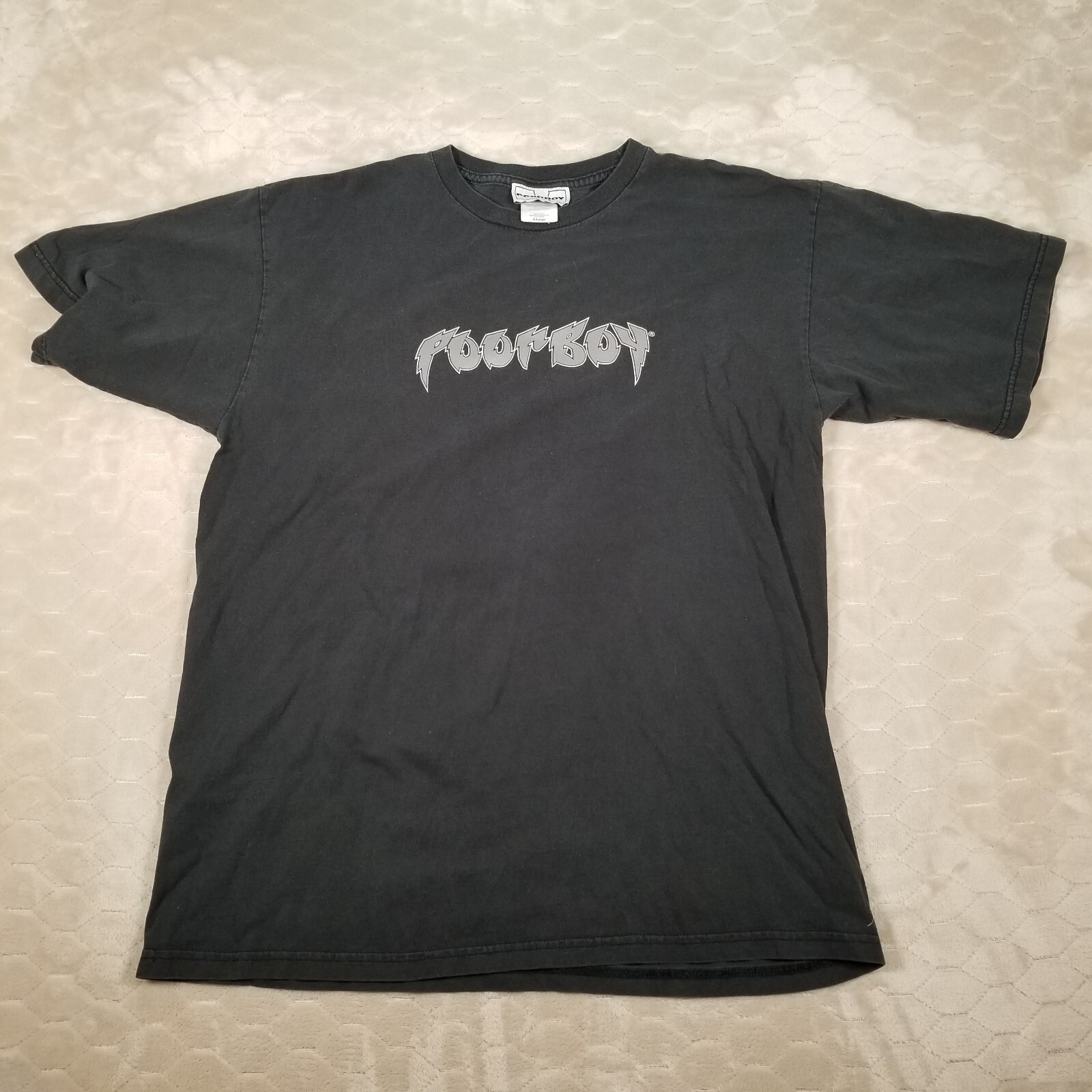 RARE VTG 90s PoorBoy Shirt Faded Worn Sz XL Surfing See Pics