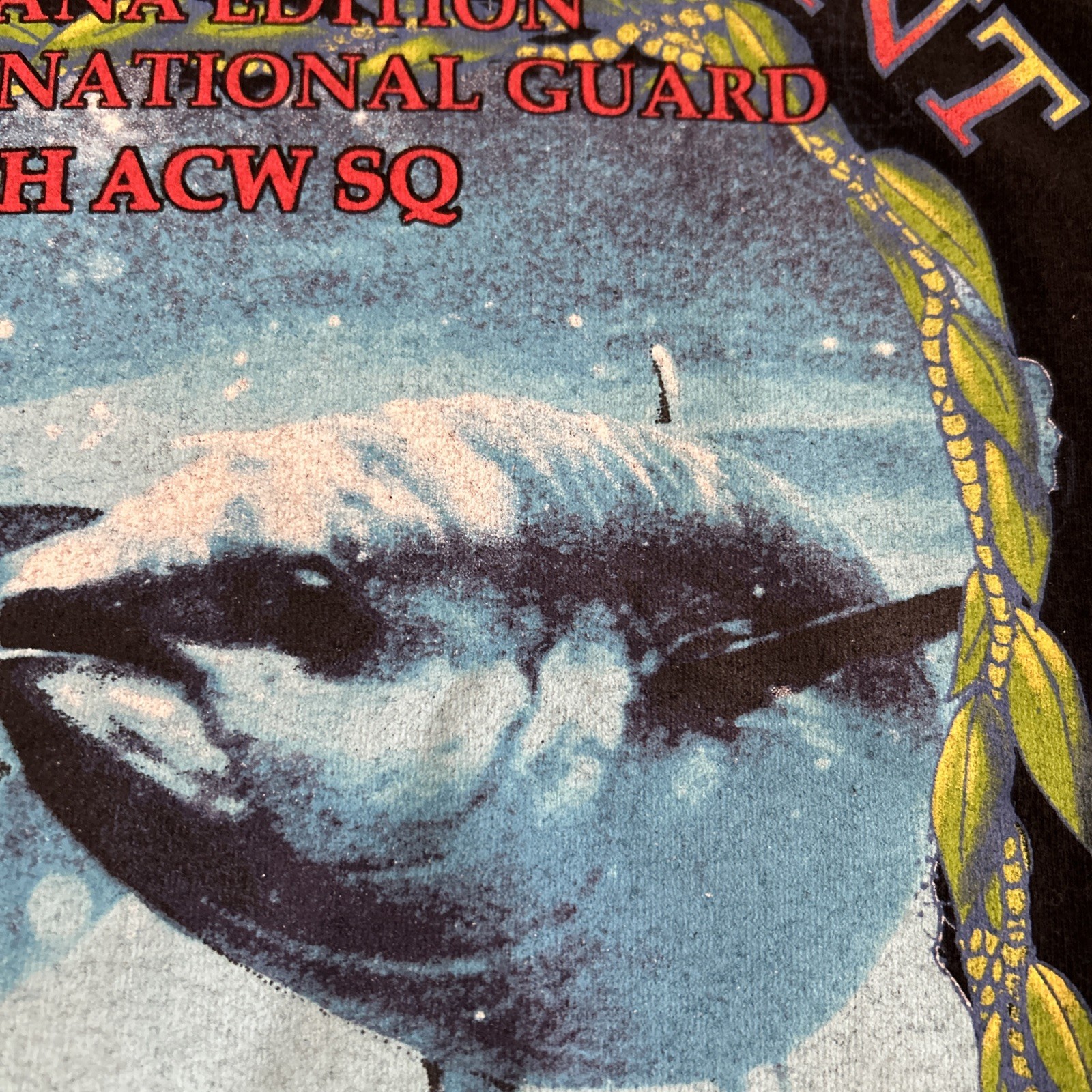 Vintage 1997 Ahi Tuna Fishing Tournament T-Shirt Size Medium Kauai Hawaii ACW SQ