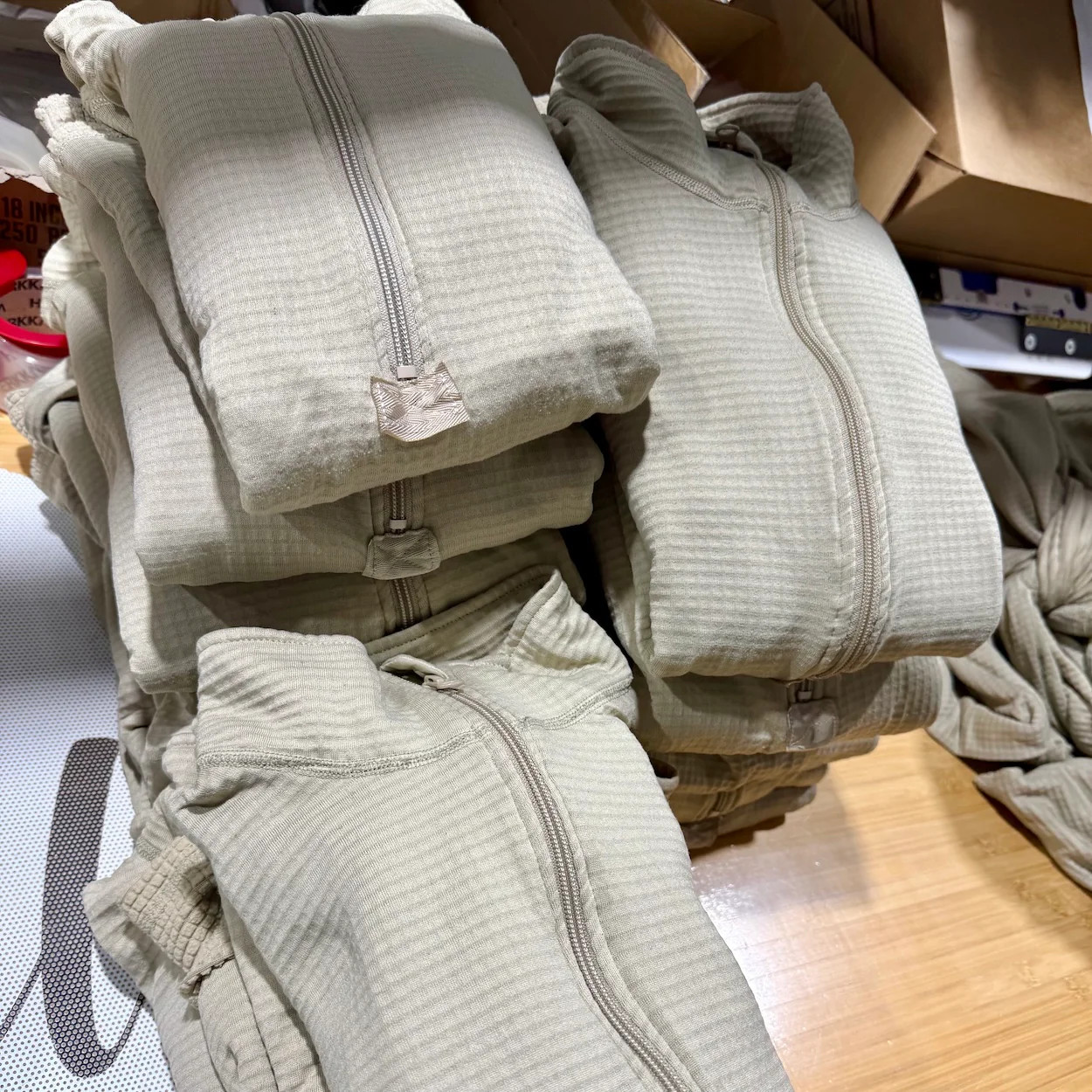 US Military PolarTec Thermal Waffle Shirt – Issued Base Layer Long Sleeve