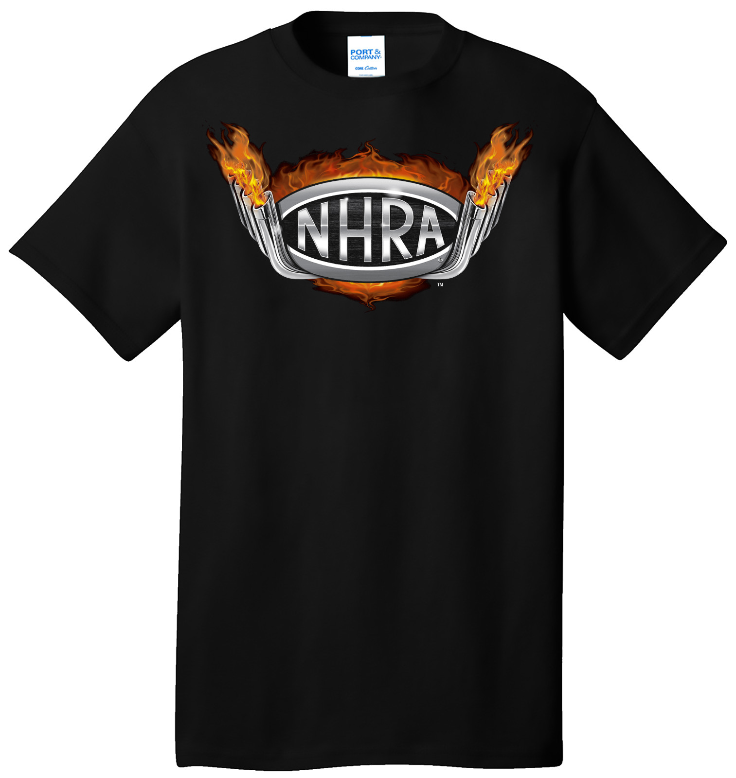 NHRA TOP FUEL BLACK TEE OFFICIAL LICENCED PRODUCT *FREE SHIPPING *