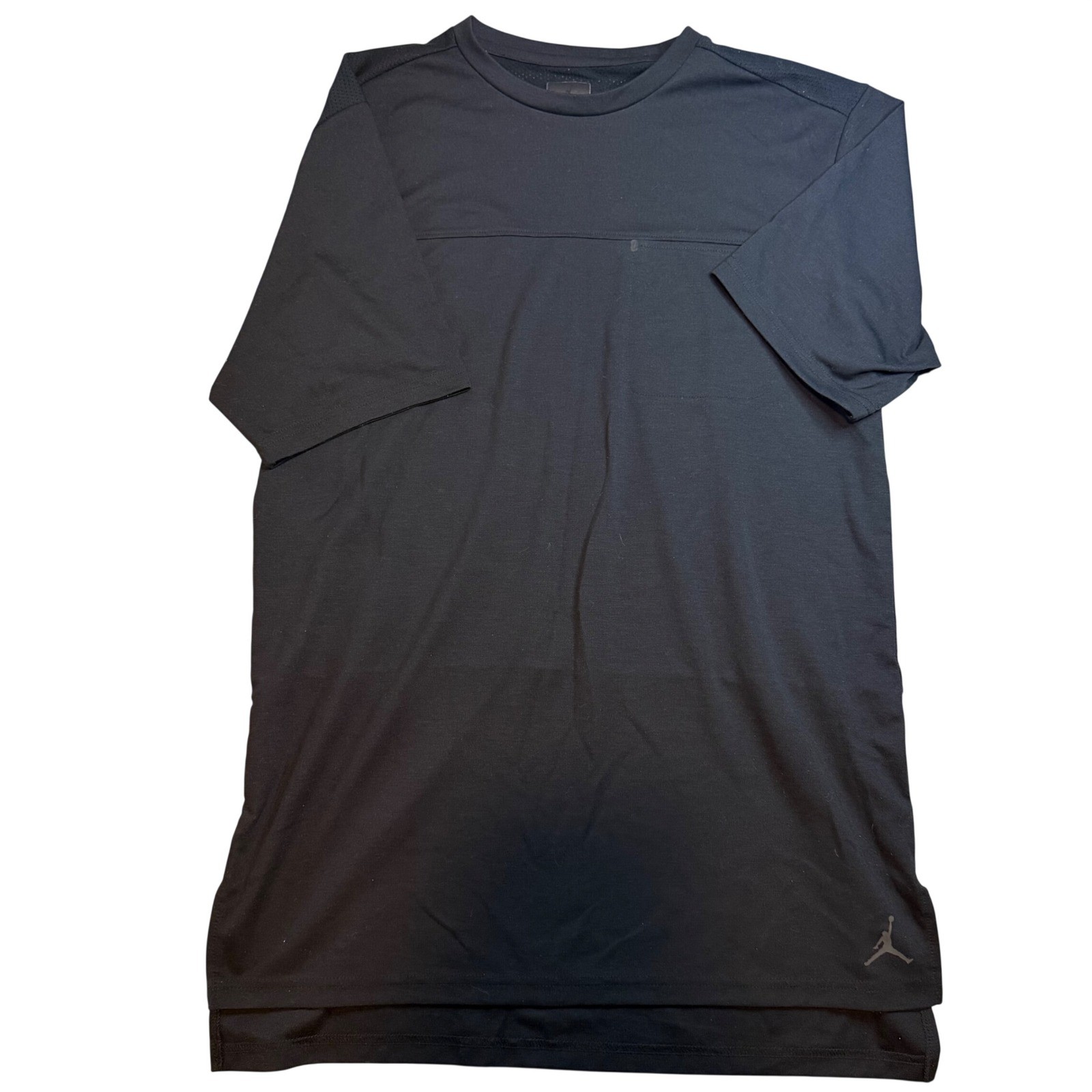 Jordan 23 Engineered Mens Large Black Mesh Panel Pocket T-Shirt CV2781-010