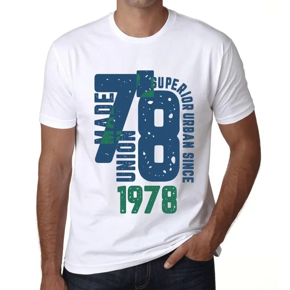 Men’s Graphic T-Shirt Superior Urban Style Since 1978 46th Birthday Anniversary