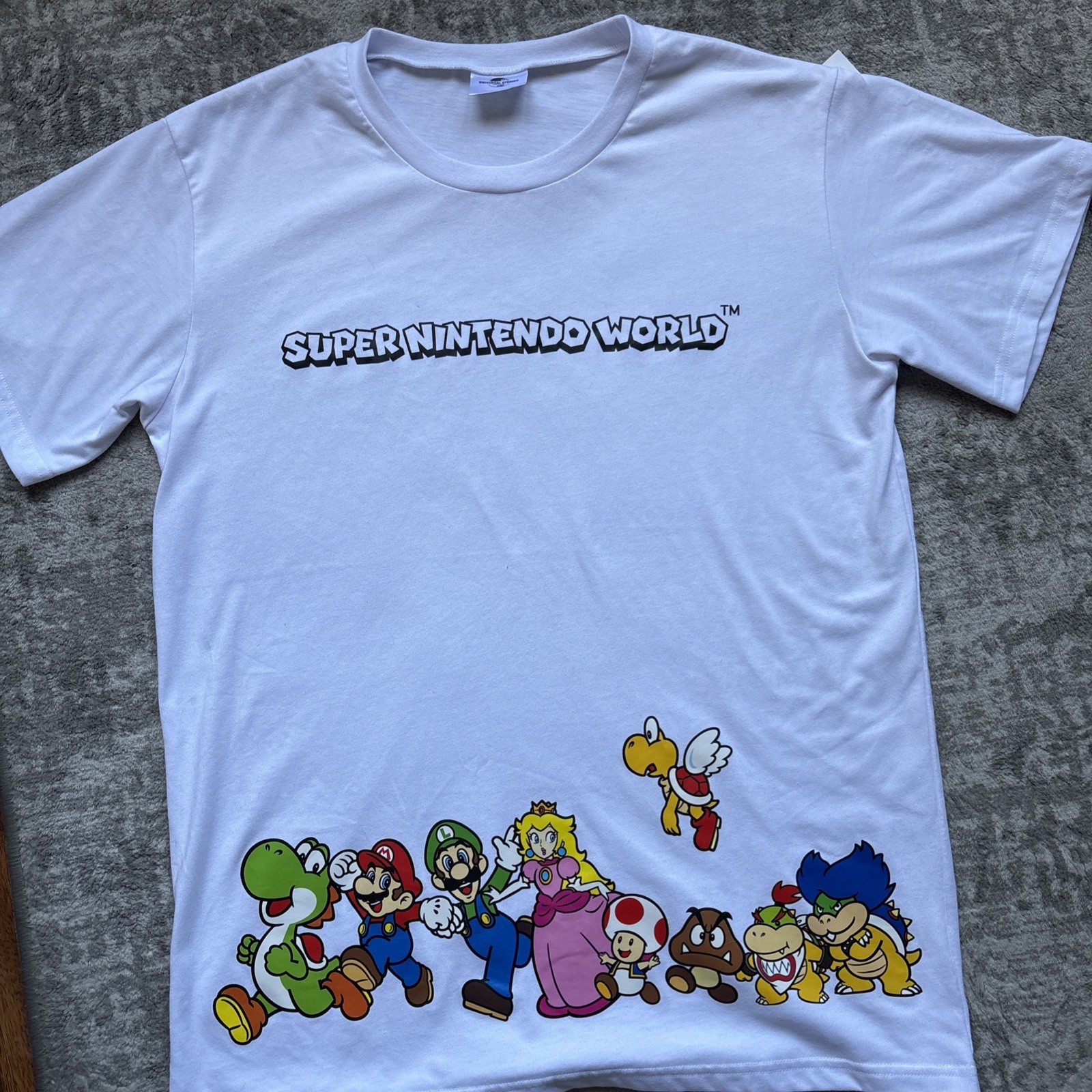 Super Nintendo World Japan Universal Studios Shirt Sz L