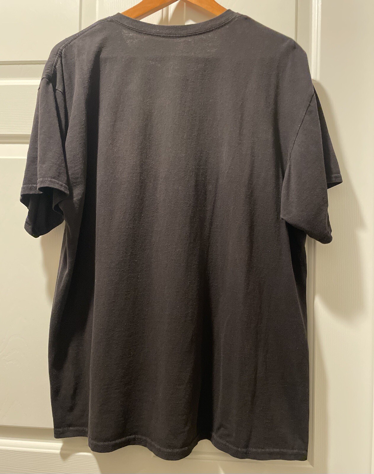 Juice Wrld Shirt Back in Black Crewneck Graphic AC/DC No Tags. XL Chest 47