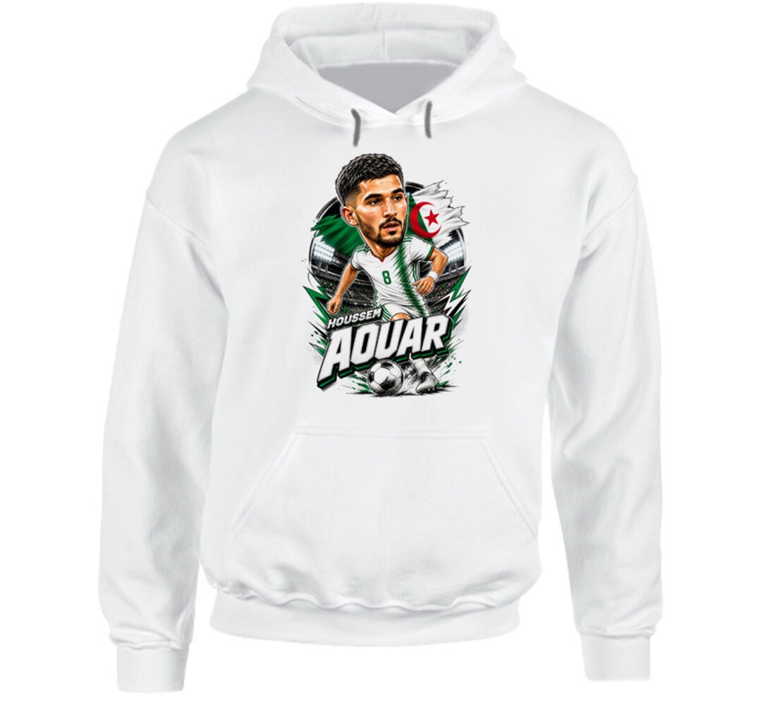 Houssem Aouar, Algeria Caricature Soccer 2026 T Shirt