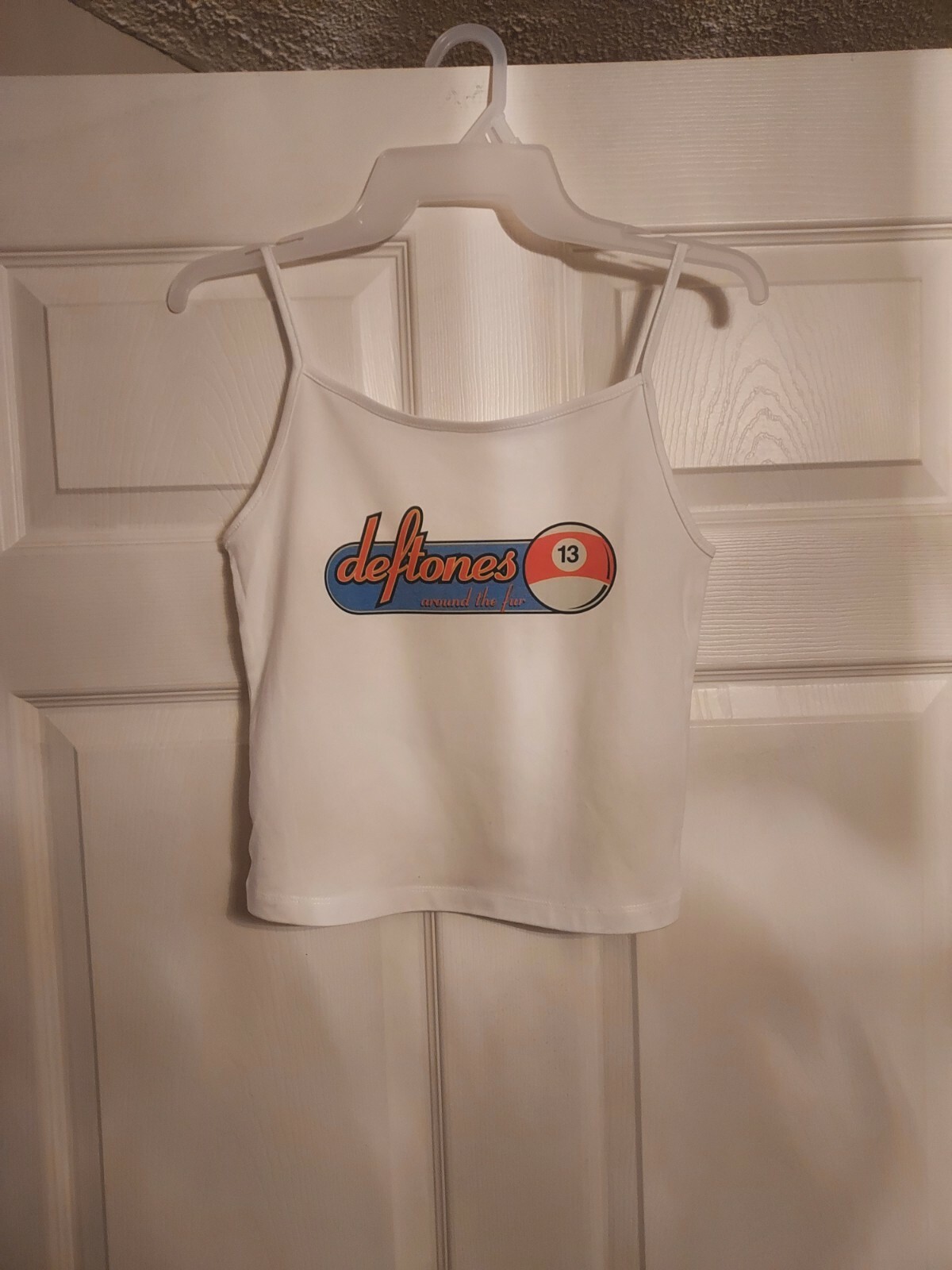 Custom band shirt custom crop top Deftones Shirt custom tank top any size xs-2xl