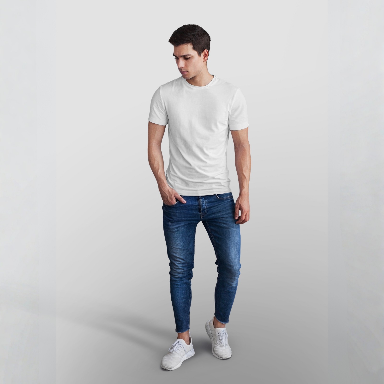 Men’s Heavy Weight 100% Cotton T-Shirts Crew Neck Plain Short Sleeve Pack of 3
