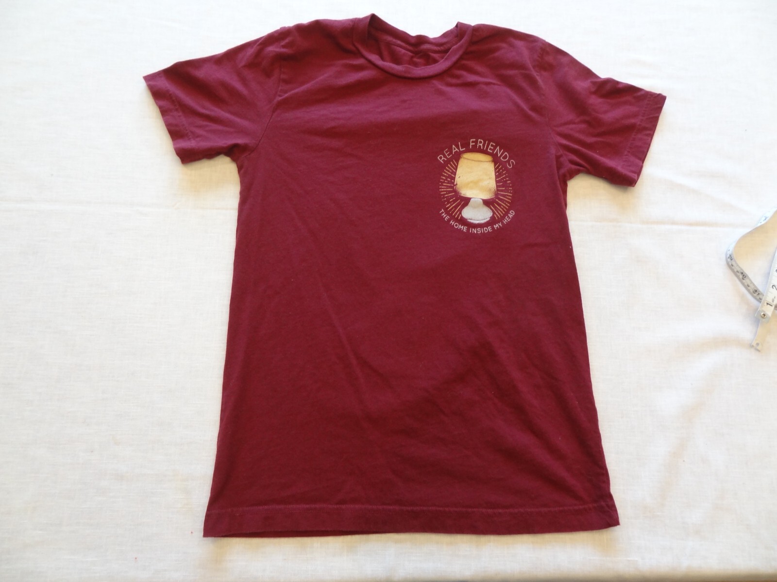 Real Friends The Home Inside My Head T-Shirt Men’s Small Band Lamp
